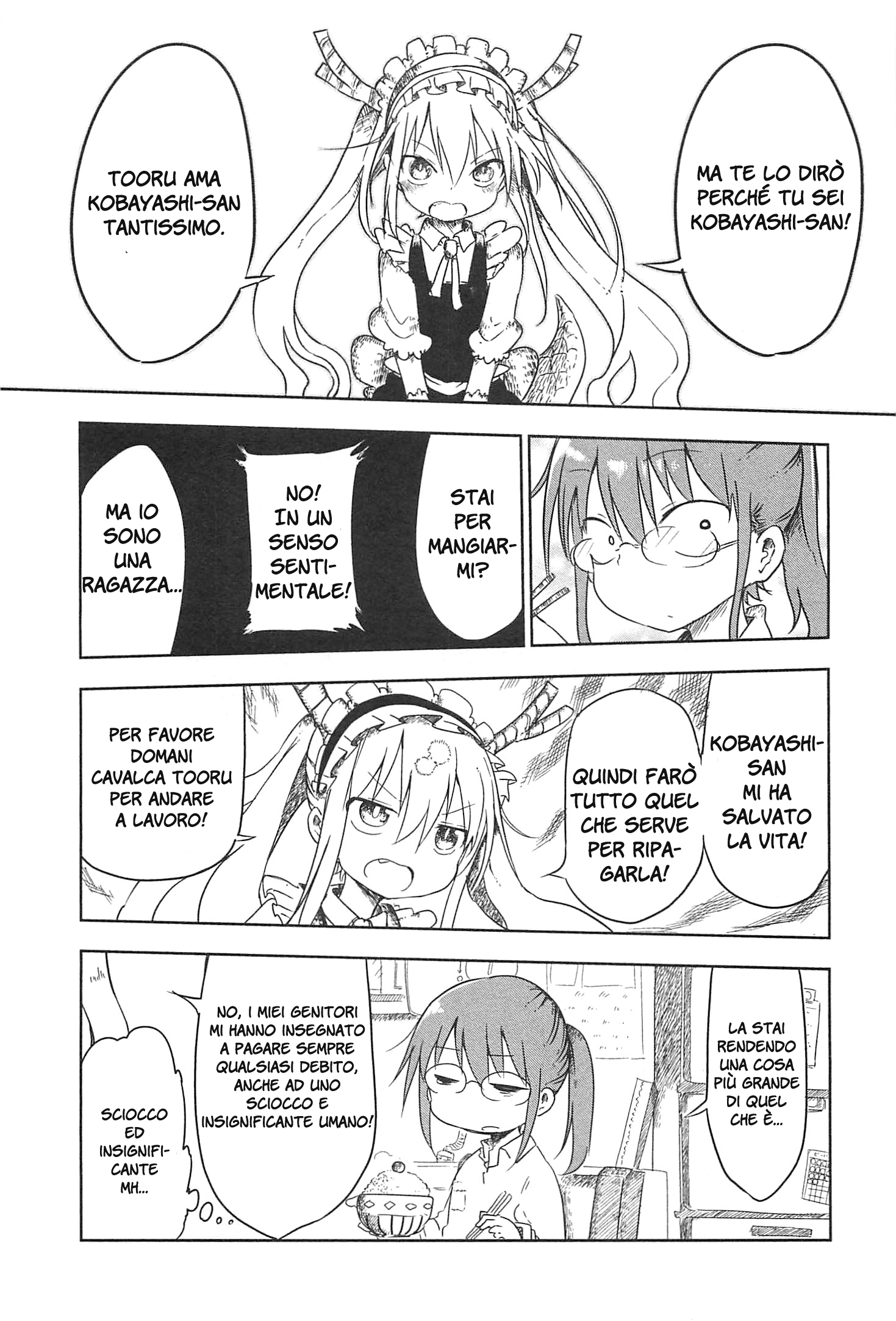 Kobayashi-san Chi no Maid Dragon Tooru e Kobayashi-san 第9页
