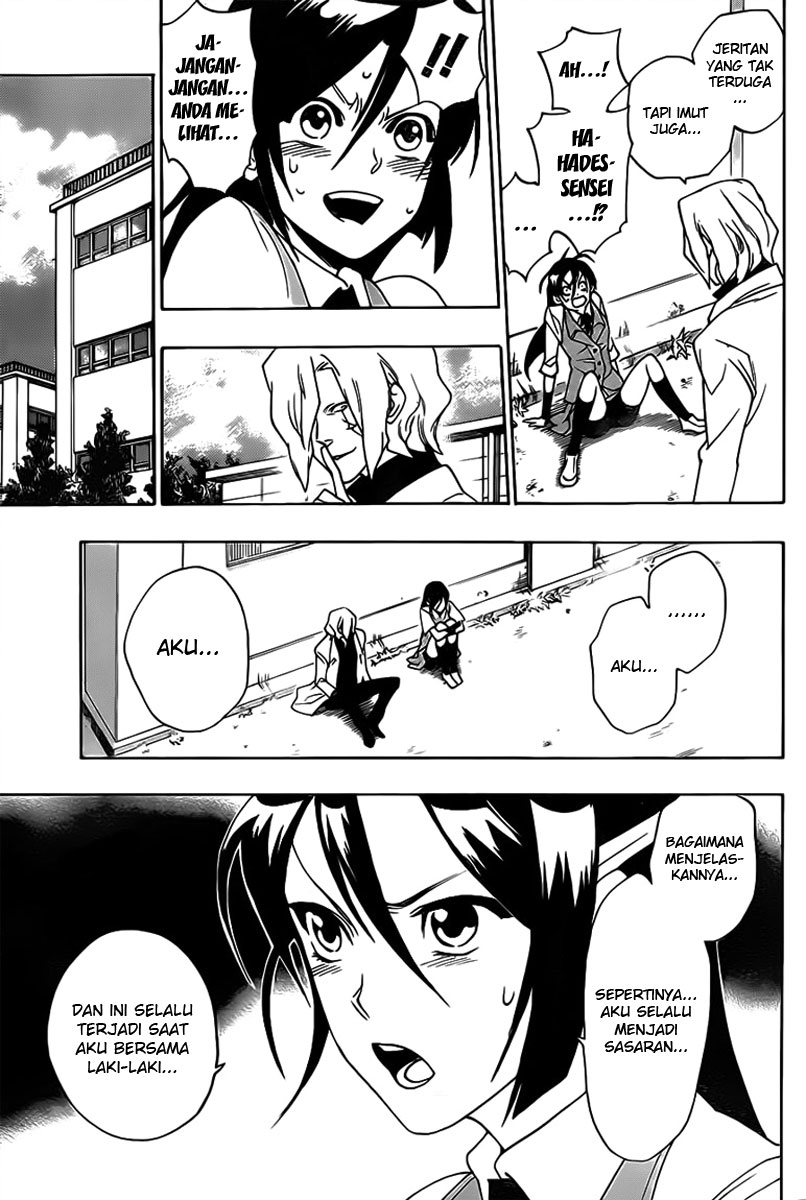 Hokenshitsu no Shinigami Kemurungan Gadis Bertangan Besi 第14页