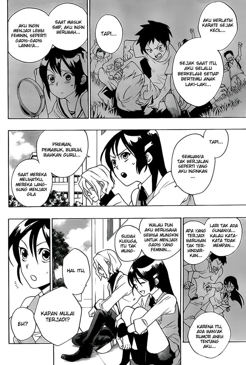Hokenshitsu no Shinigami Kemurungan Gadis Bertangan Besi 第15页