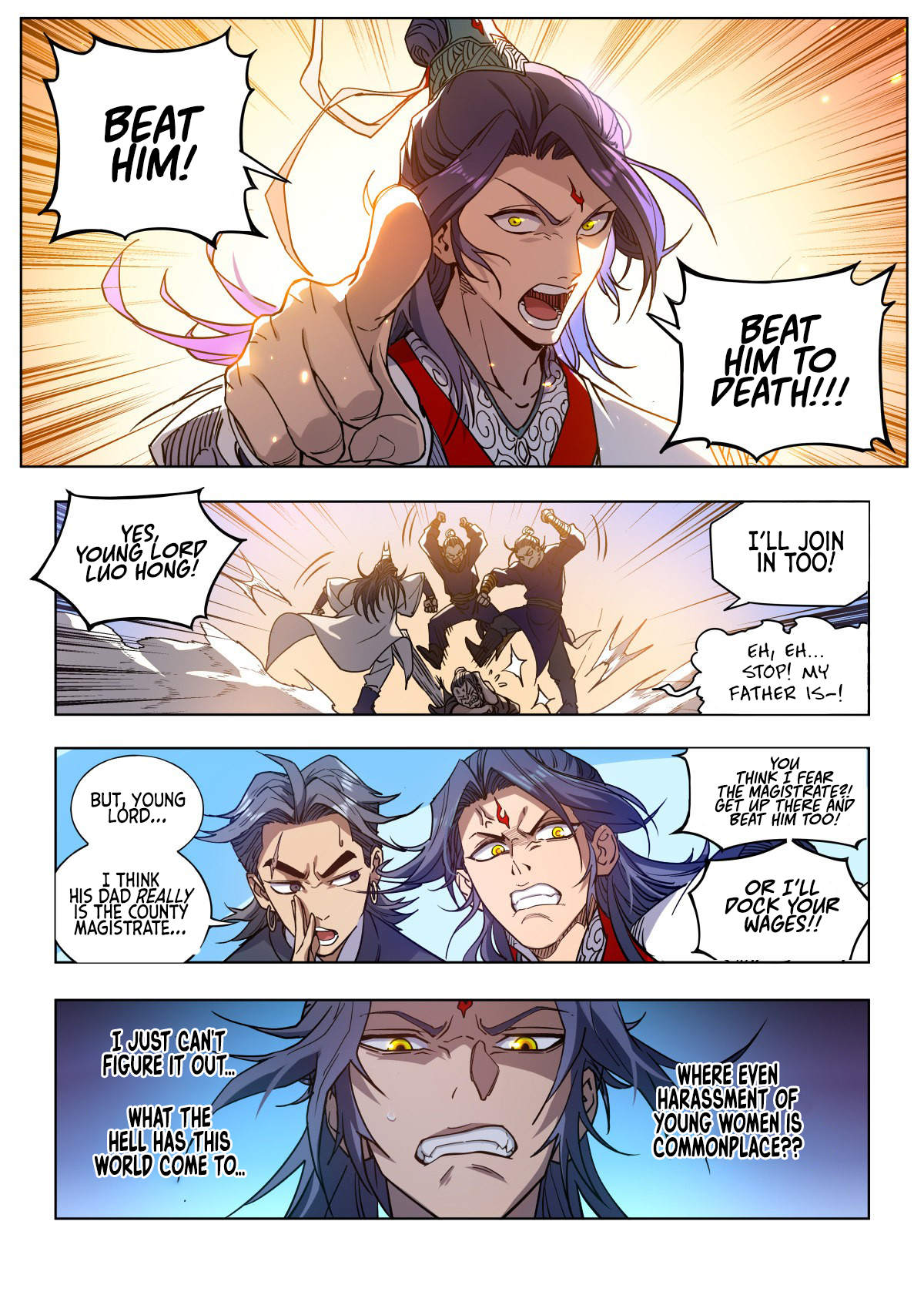 Young Master Is Too Righteous 第8页