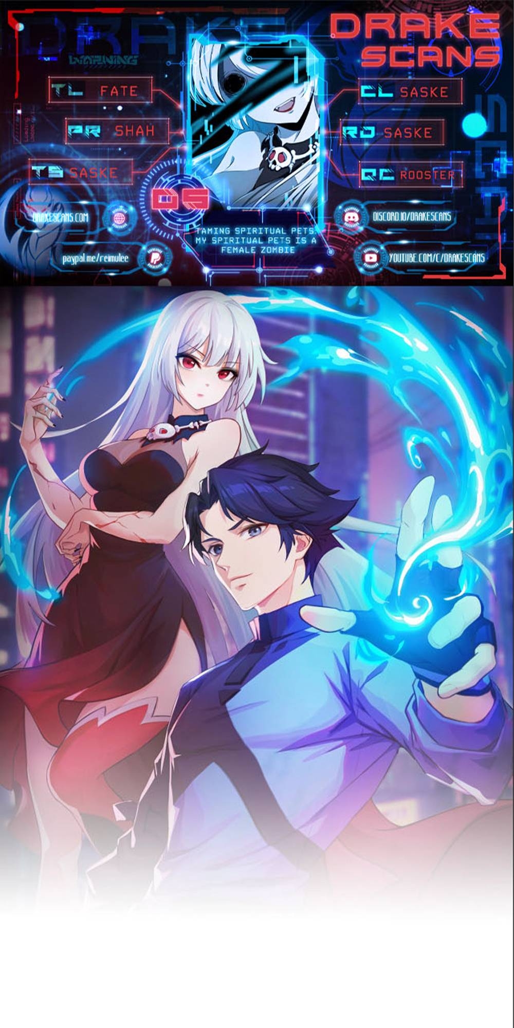 Taming Spiritual Pets: My Spiritual Pet is a Female Zombie Ch. 5 第1页