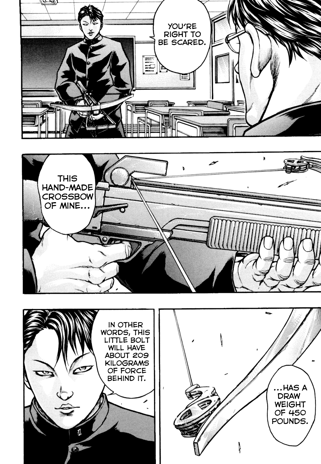 Baki Gaiden: Kizudzura Absolutely Unarmed 第27页