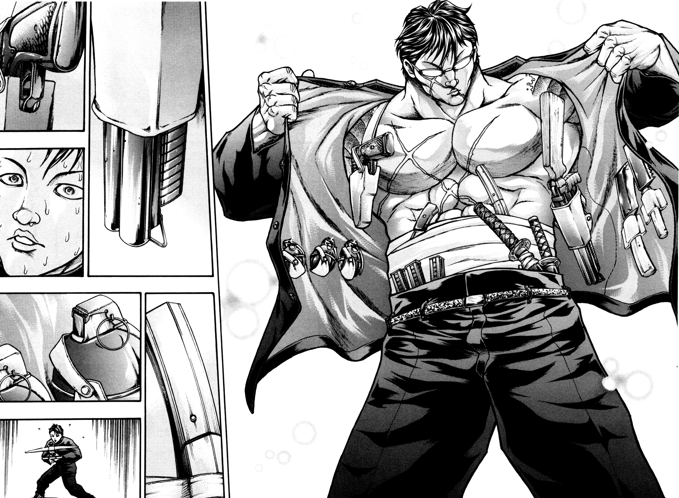 Baki Gaiden: Kizudzura Absolutely Unarmed 第31页