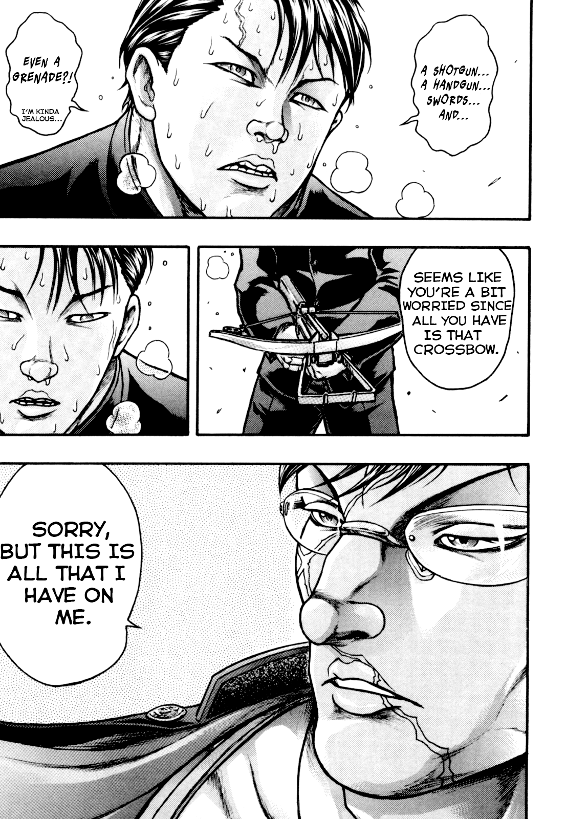Baki Gaiden: Kizudzura Absolutely Unarmed 第33页