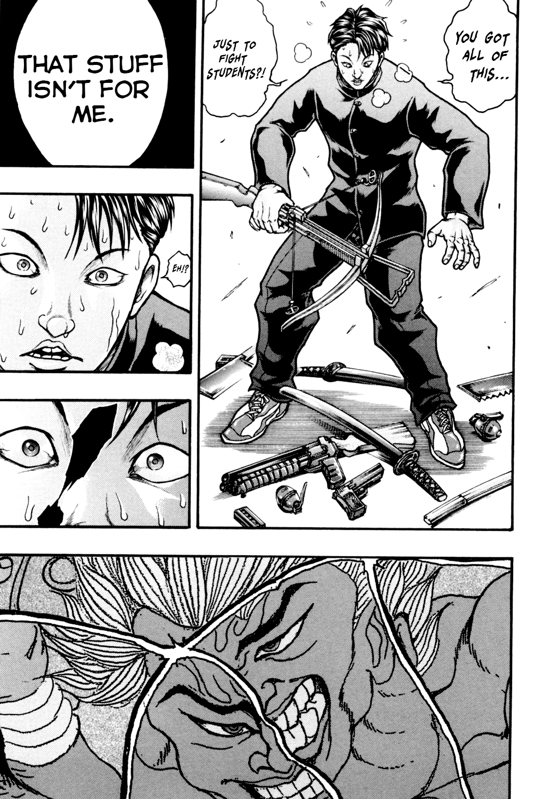 Baki Gaiden: Kizudzura Absolutely Unarmed 第35页