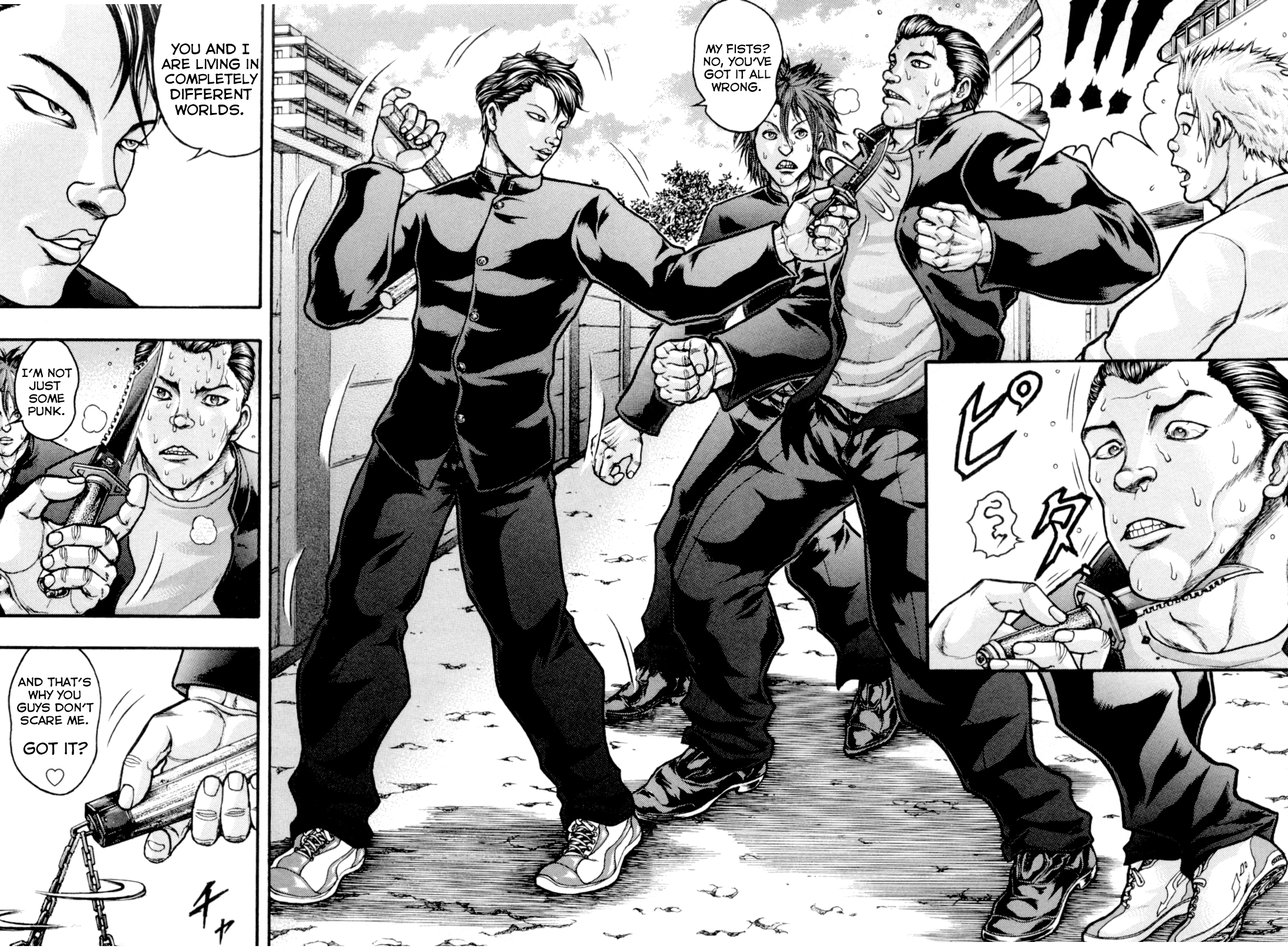 Baki Gaiden: Kizudzura Absolutely Unarmed 第6页