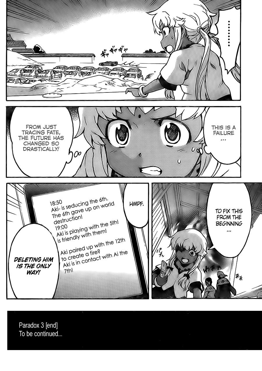 Mirai Nikki Paradox The Maiden and Hypnotist's Paradox (First Part) 第31页