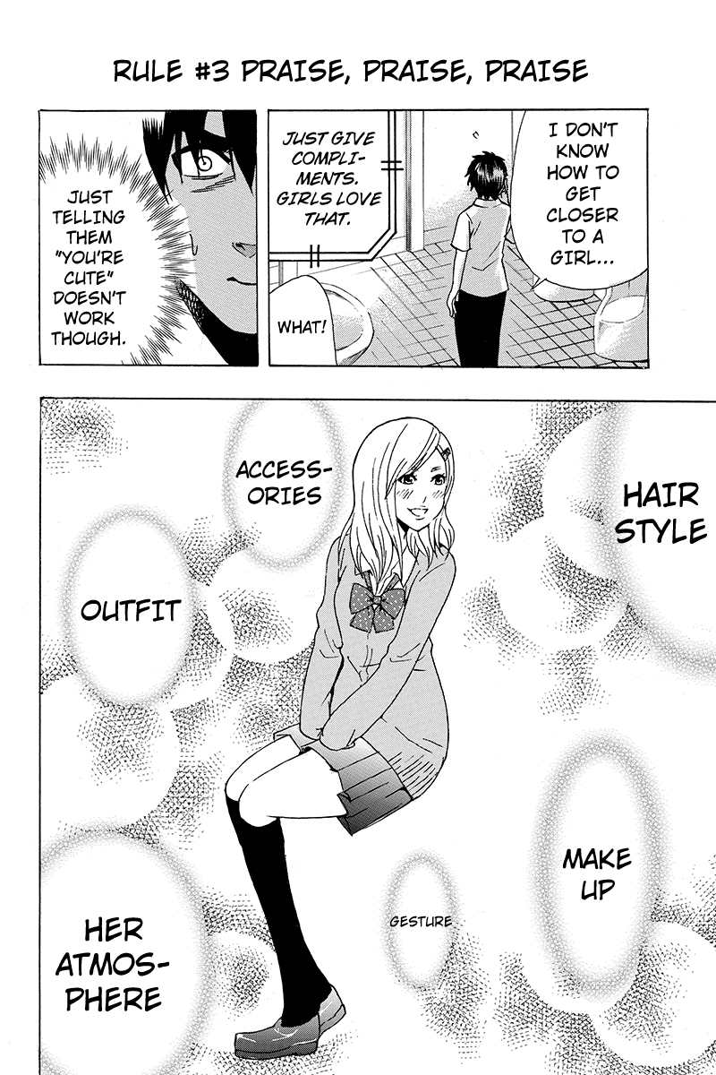 Yugawara-kun wa Ooyamada Danshi Koukou de Moteru Houhou o Kangaeteita ga Vol. 1 Ch. 6 第6页