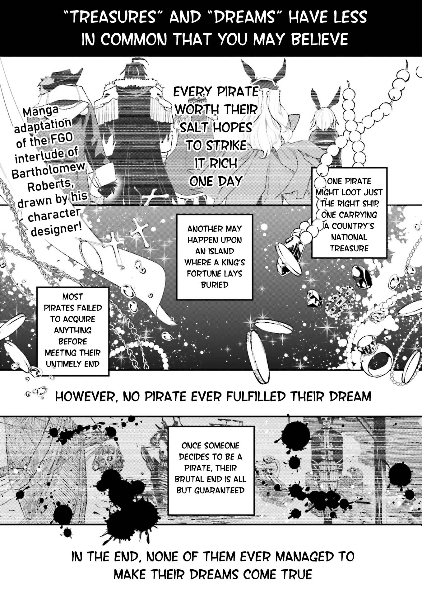 Fate/Grand Order: Bartholomew Roberts' Interlude - Dream Treasure 第1页