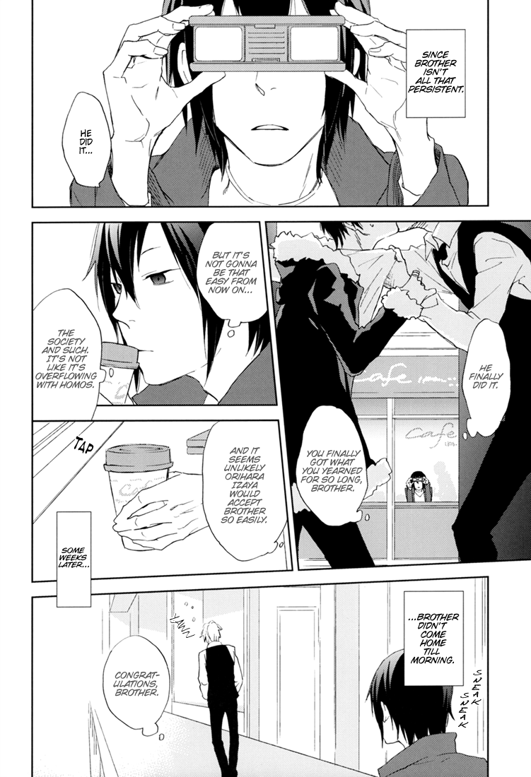 Durarara!! - The World Is Relatively Simple (Doujinshi) Oneshot 第12页