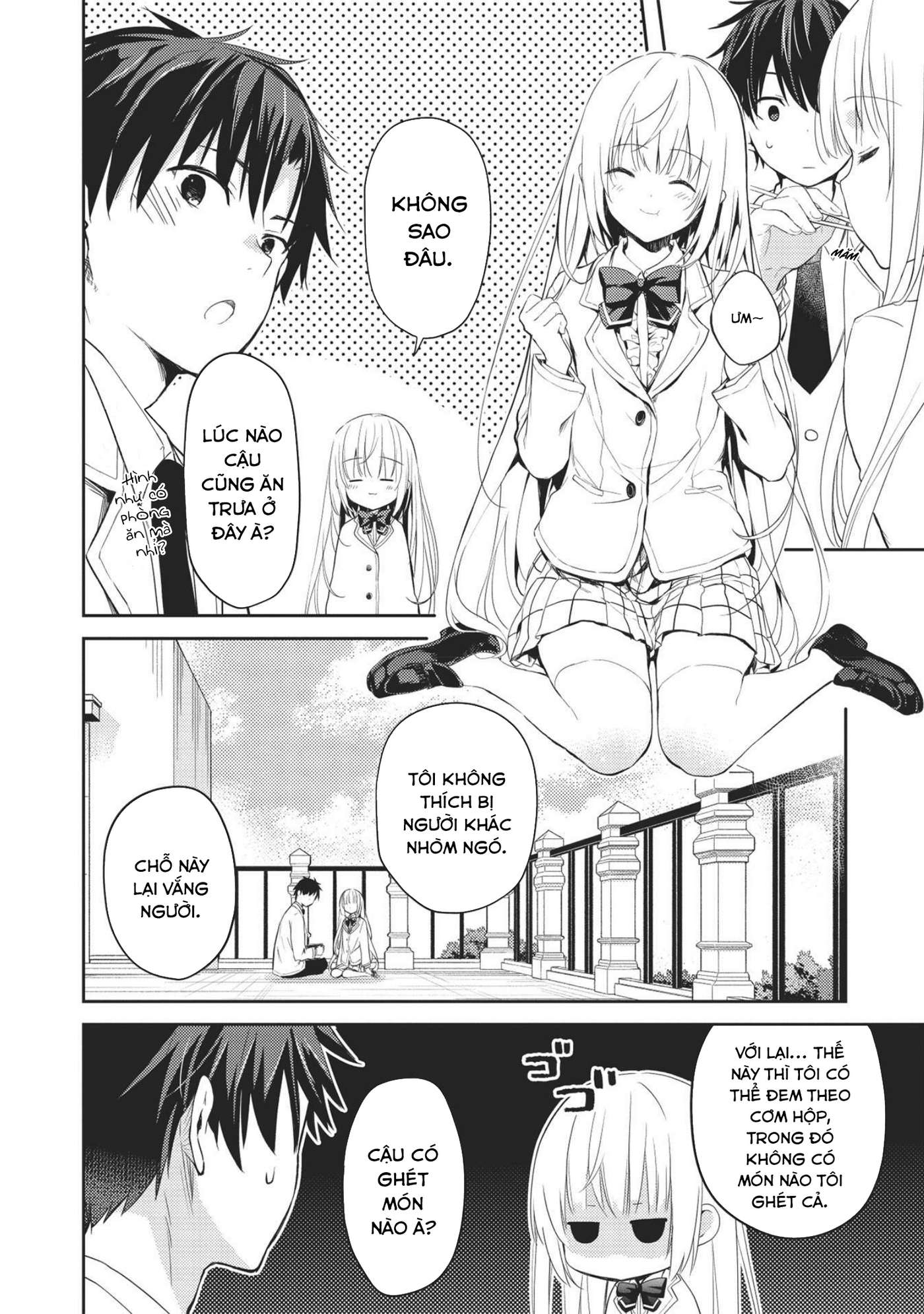 Saijo no Osewa - Takane no Hana-darake na Meimonkou de, Gakuin Ichi no Ojousama (Seikatsu Nouryoku Kaimu) wo Kagenagara Osewa Suru koto ni narimashita Vol. 1 Ch. 4 第3页