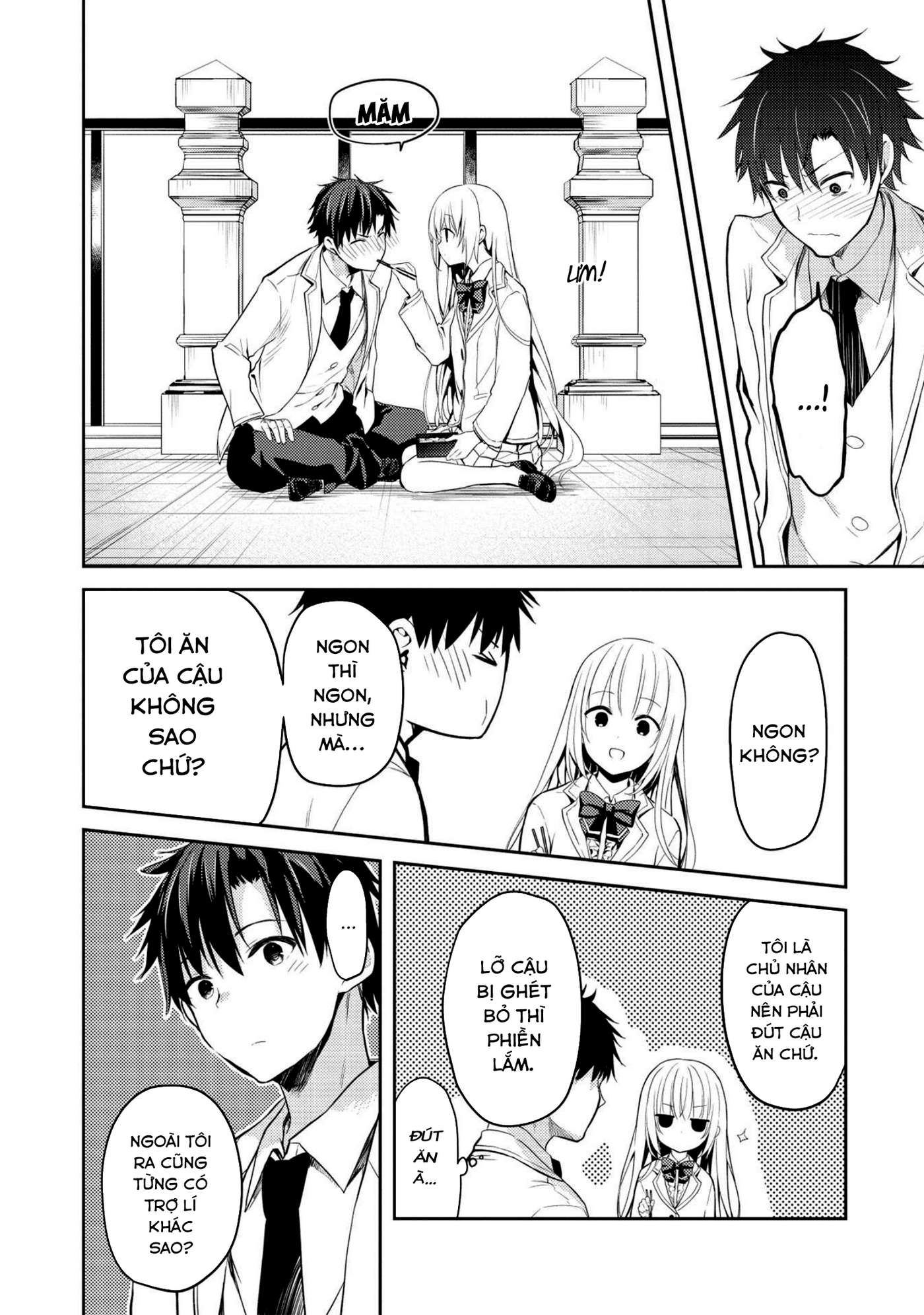 Saijo no Osewa - Takane no Hana-darake na Meimonkou de, Gakuin Ichi no Ojousama (Seikatsu Nouryoku Kaimu) wo Kagenagara Osewa Suru koto ni narimashita Vol. 1 Ch. 4 第7页