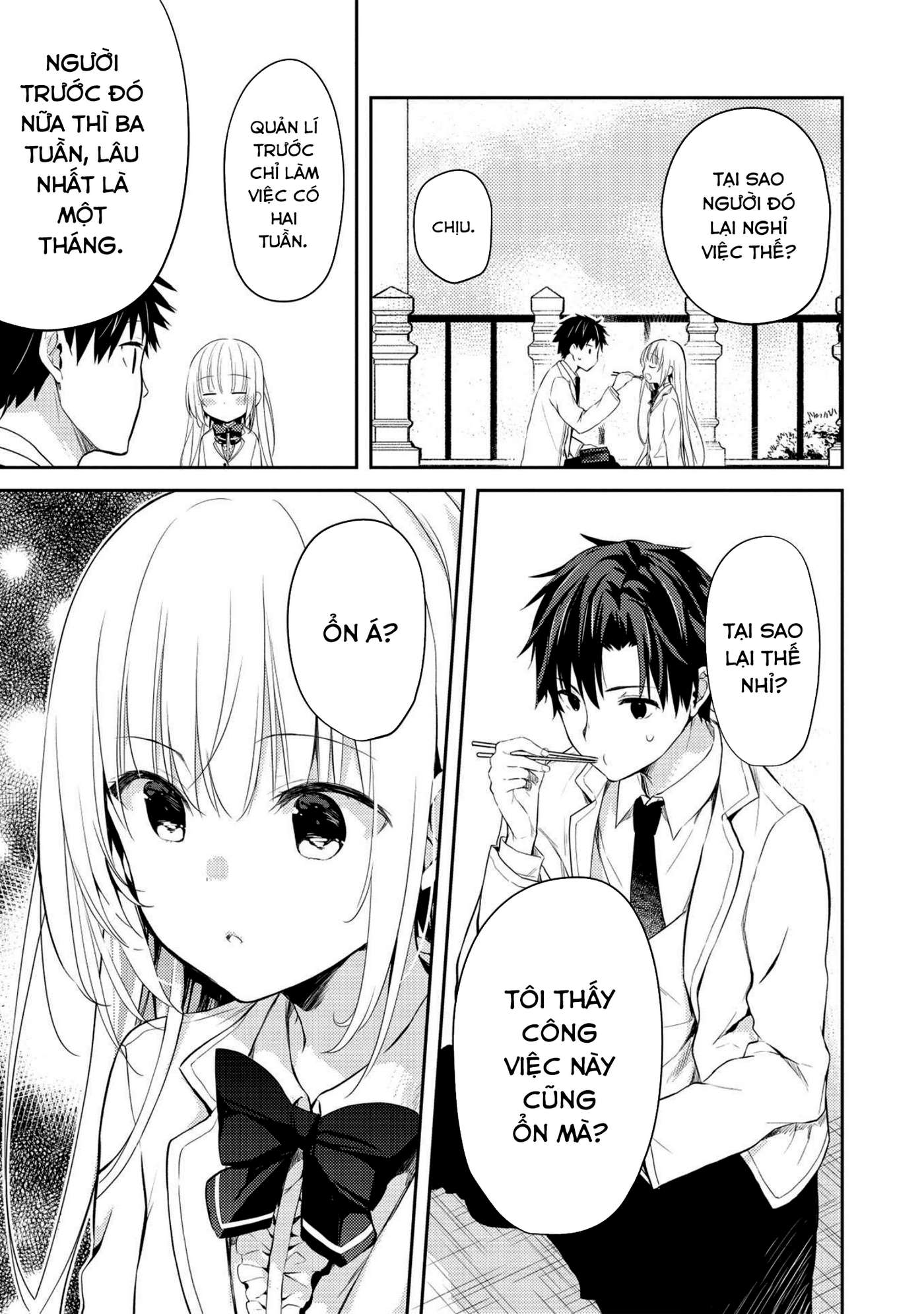 Saijo no Osewa - Takane no Hana-darake na Meimonkou de, Gakuin Ichi no Ojousama (Seikatsu Nouryoku Kaimu) wo Kagenagara Osewa Suru koto ni narimashita Vol. 1 Ch. 4 第8页