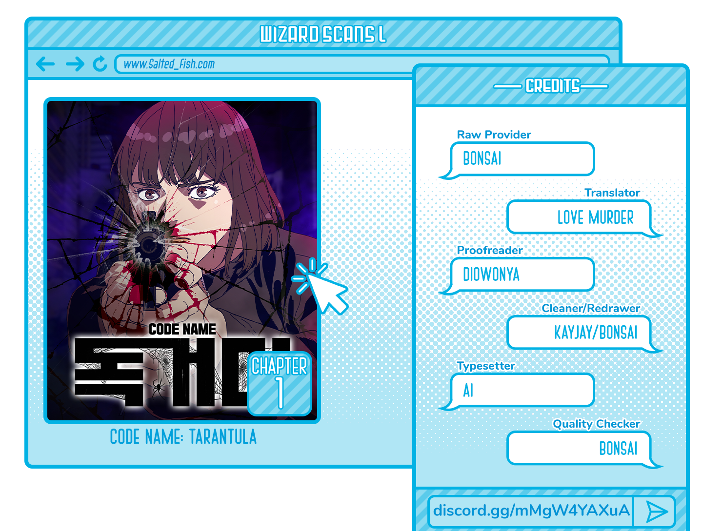 Code Name: TARANTULA Vol. 1 Ch. 1 第1页