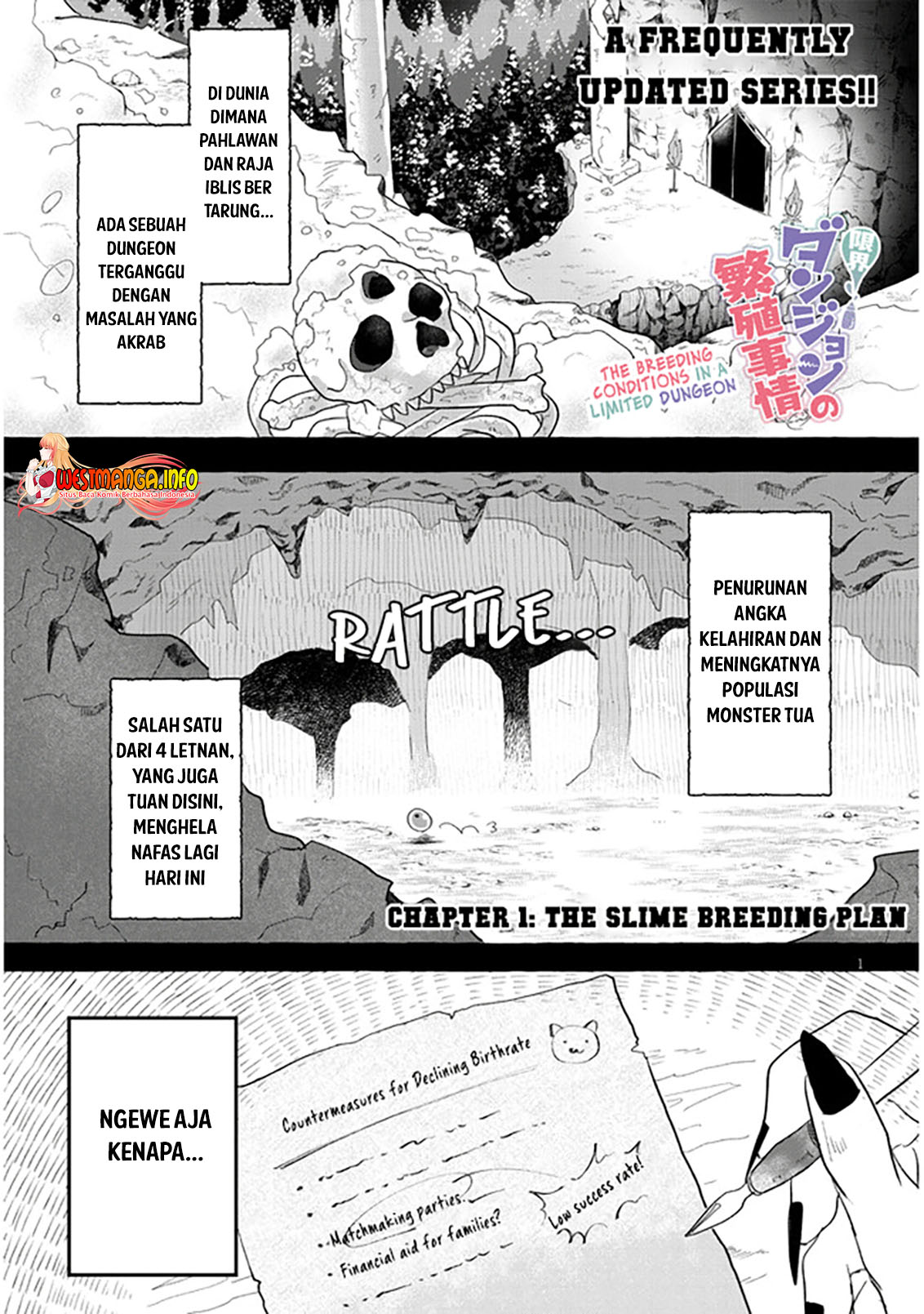 Genkai Dungeon no Hanshoku Jijou The Slime Breeding Plan 第2页