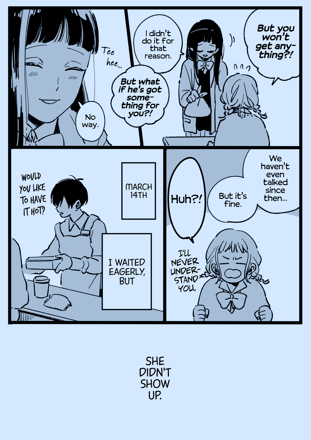 Valentine's Day and White Day About a Girl Who Isn't Good at Love 第9页
