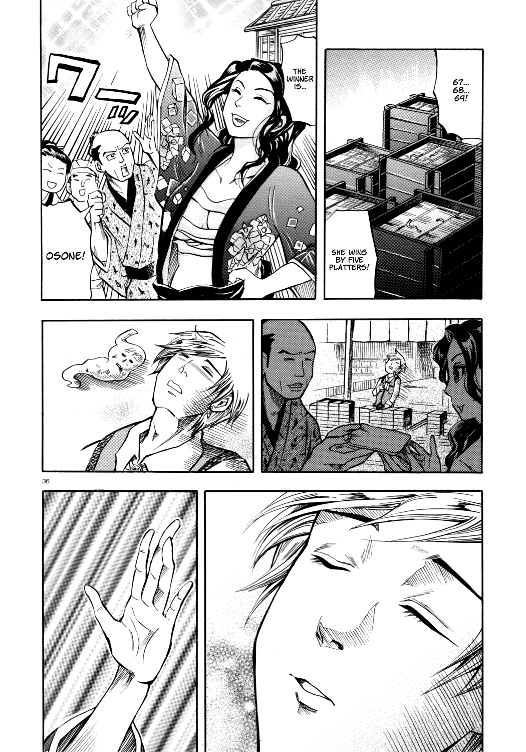 The Competitive Eater Who Leapt Through Time Oneshot 第36页