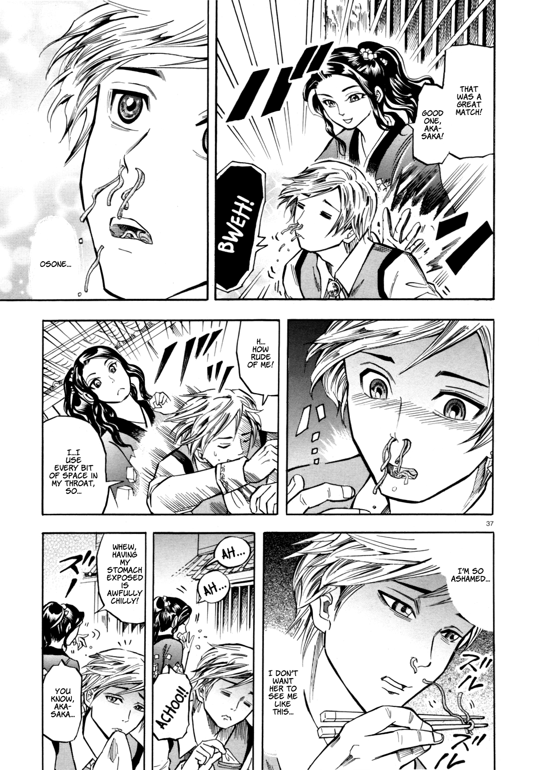 The Competitive Eater Who Leapt Through Time Oneshot 第37页