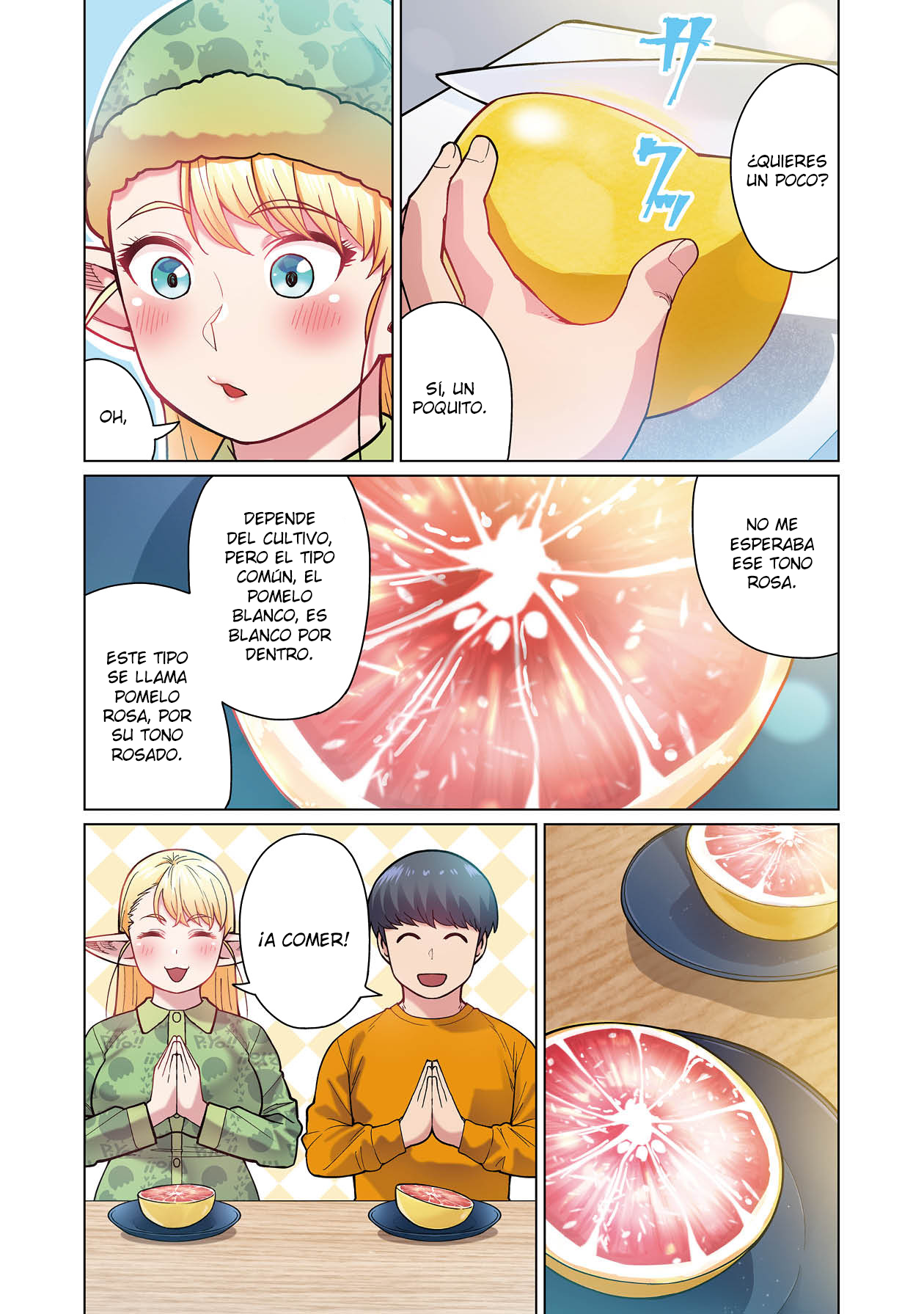 Shin Elf-san wa Yaserarenai. (Official Colored) Aceite de Elfa 第23页