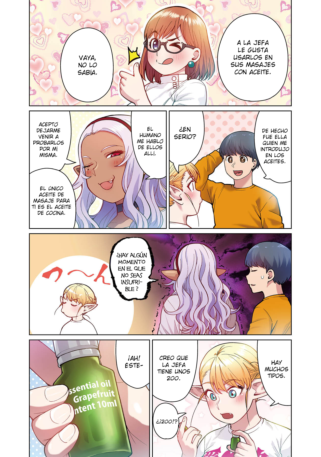 Shin Elf-san wa Yaserarenai. (Official Colored) Aceite de Elfa 第30页