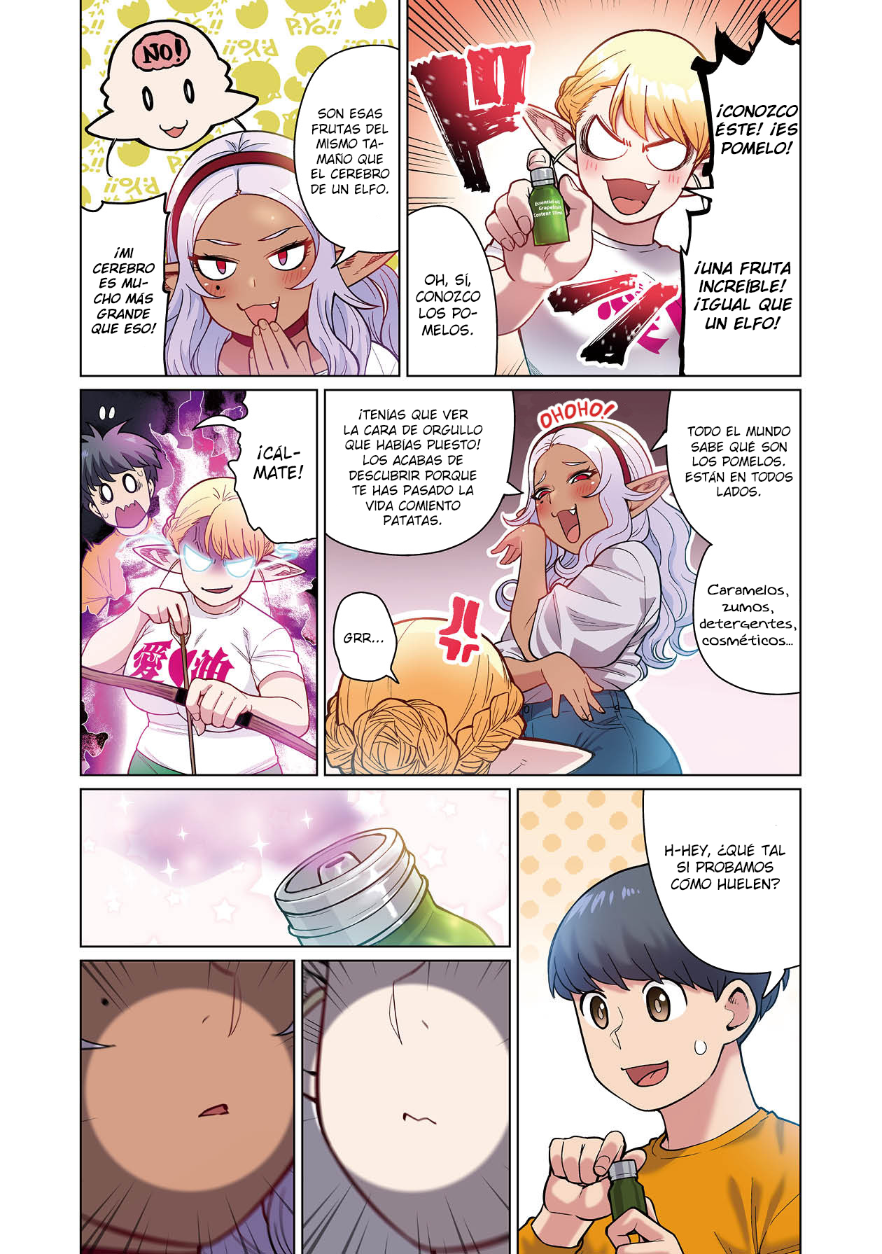 Shin Elf-san wa Yaserarenai. (Official Colored) Aceite de Elfa 第31页