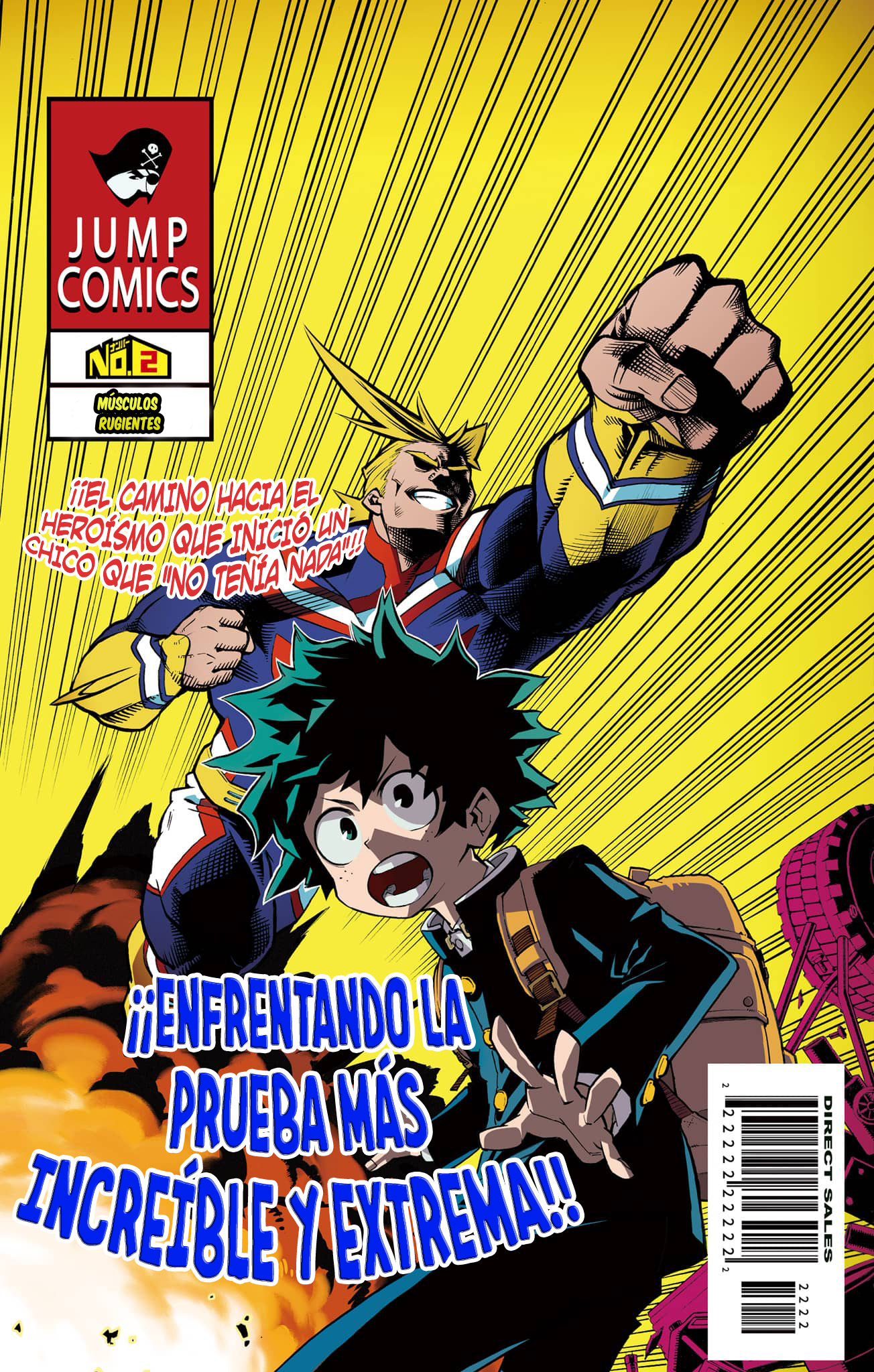 Boku no Hero Academia (Official Colored) Músculos rugientes 第2页