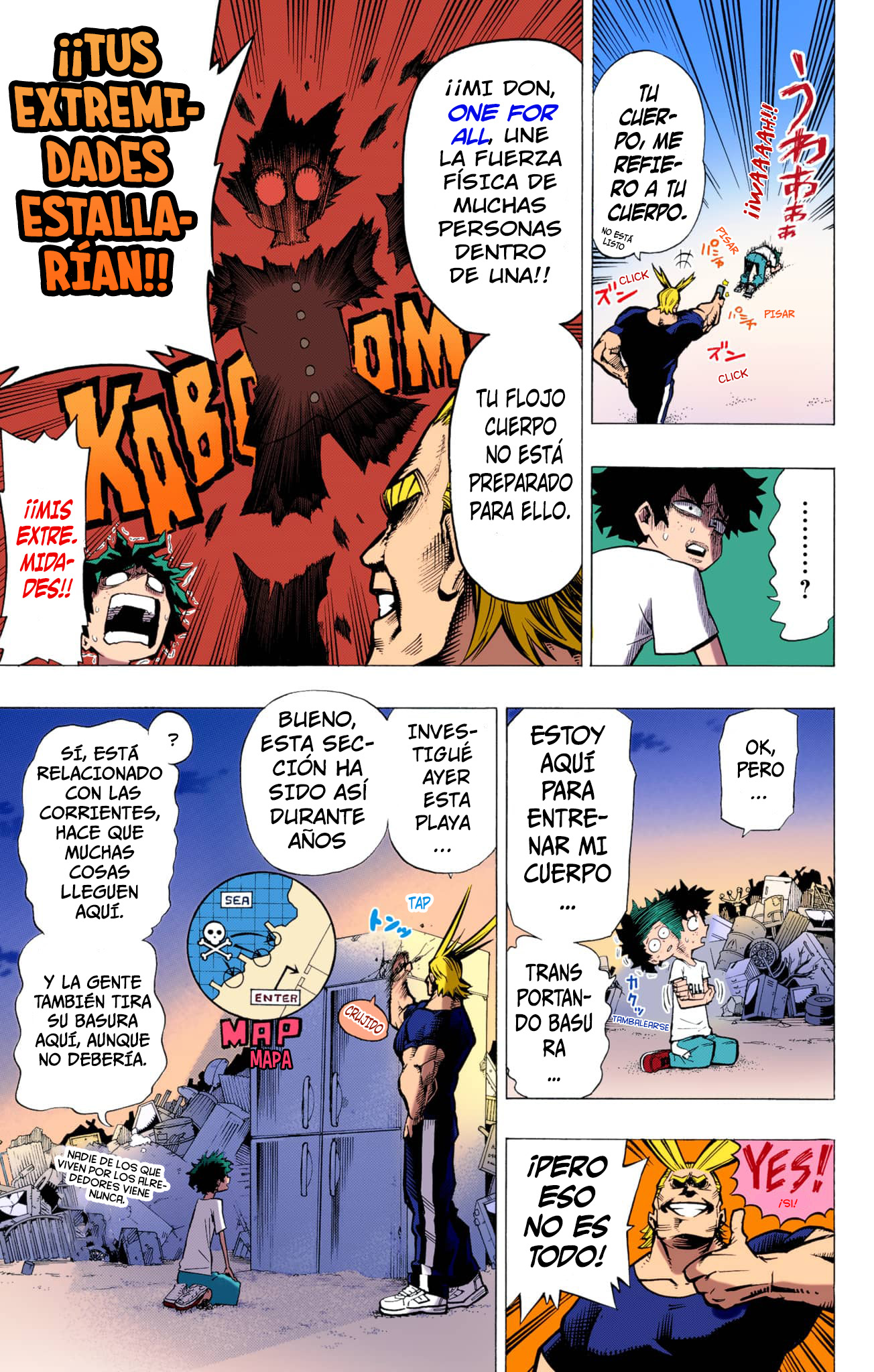 Boku no Hero Academia (Official Colored) Músculos rugientes 第13页