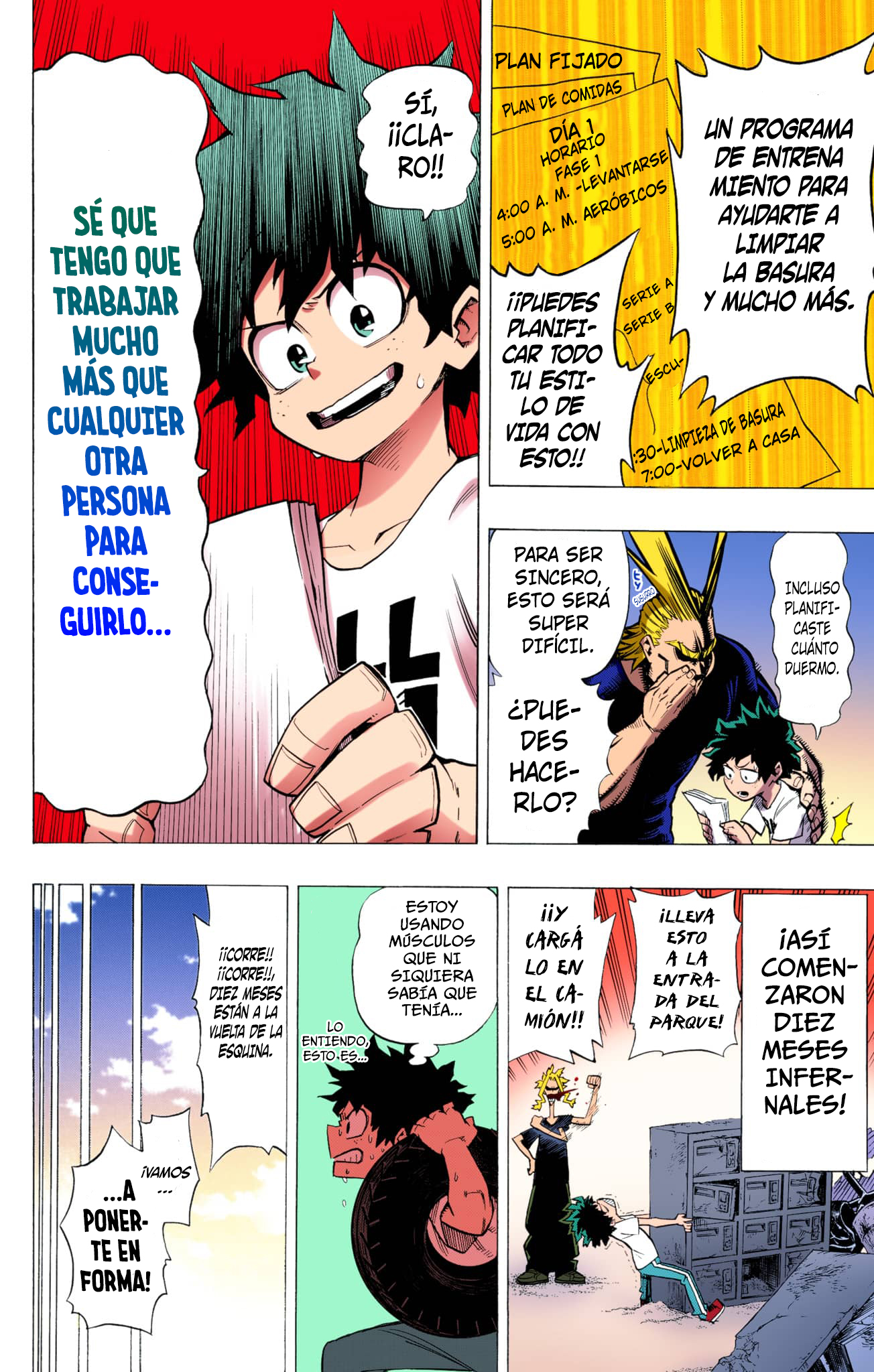 Boku no Hero Academia (Official Colored) Músculos rugientes 第16页