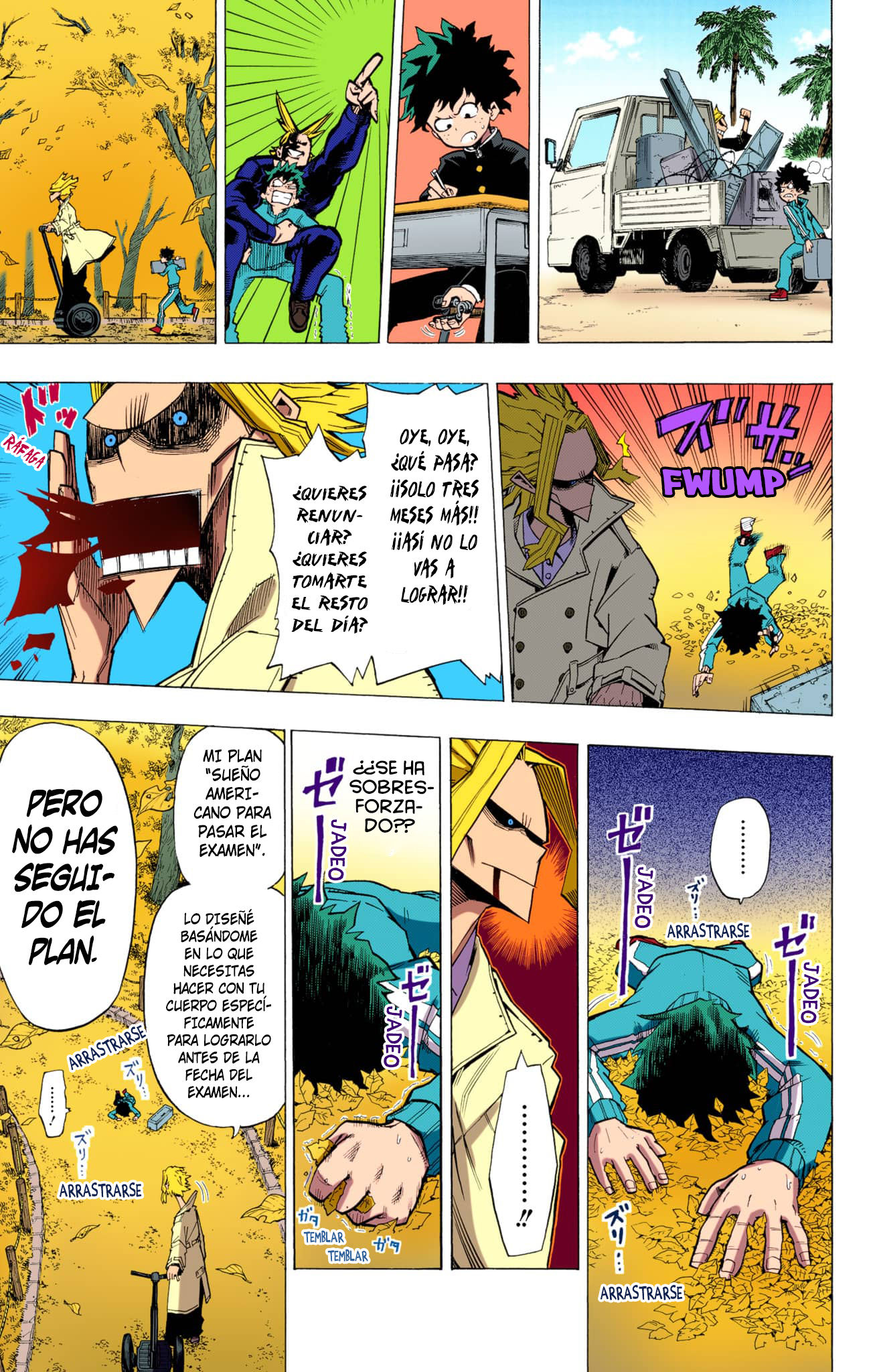 Boku no Hero Academia (Official Colored) Músculos rugientes 第19页