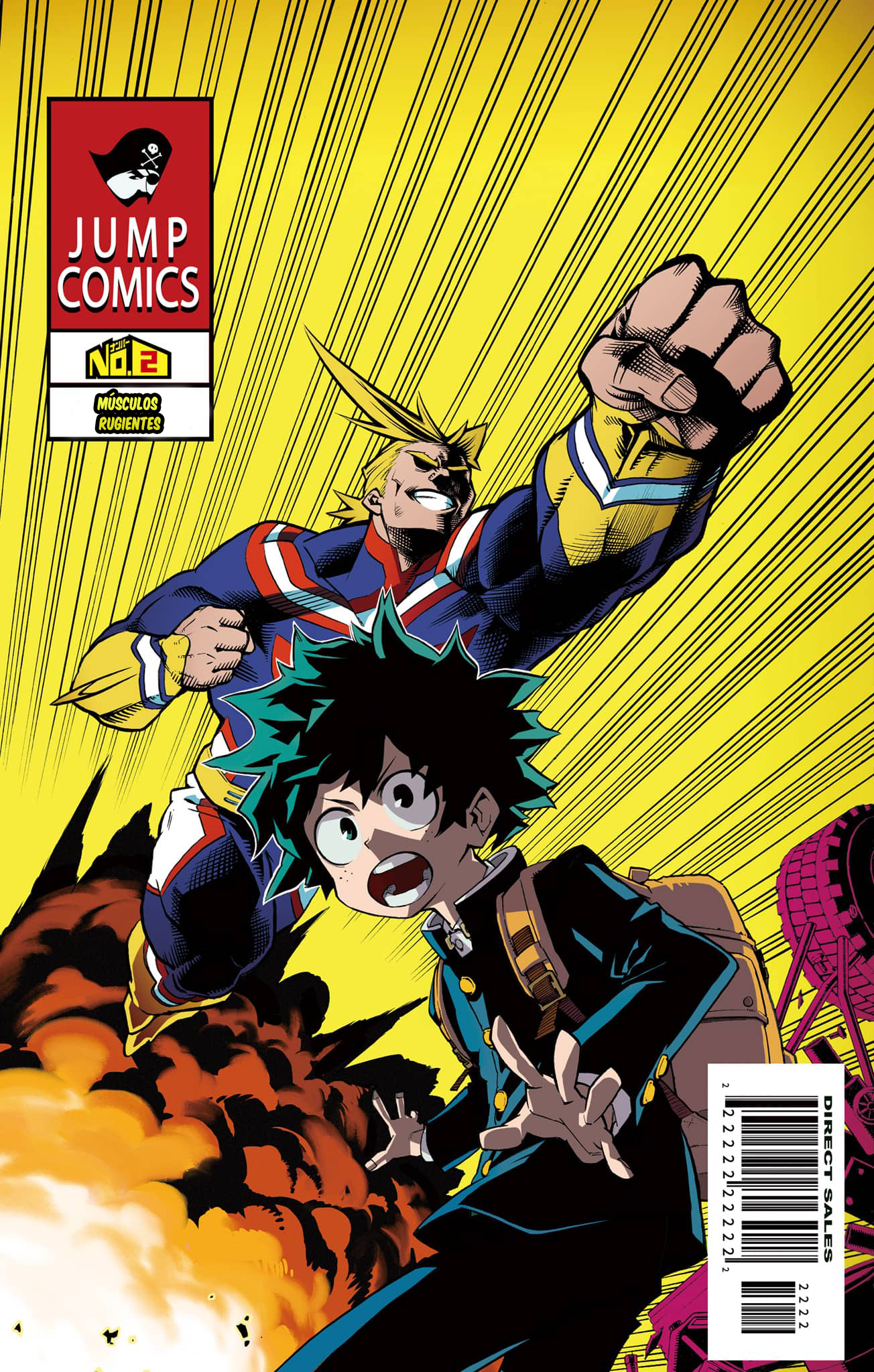 Boku no Hero Academia (Official Colored) Músculos rugientes 第3页