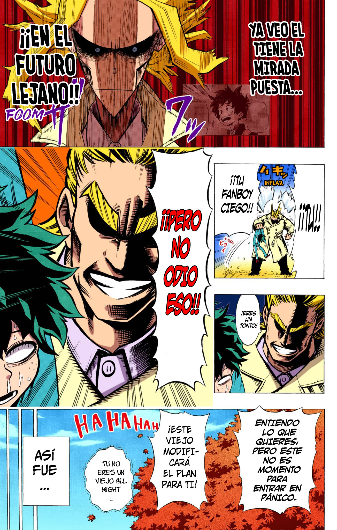 Boku no Hero Academia (Official Colored) Músculos rugientes 第21页