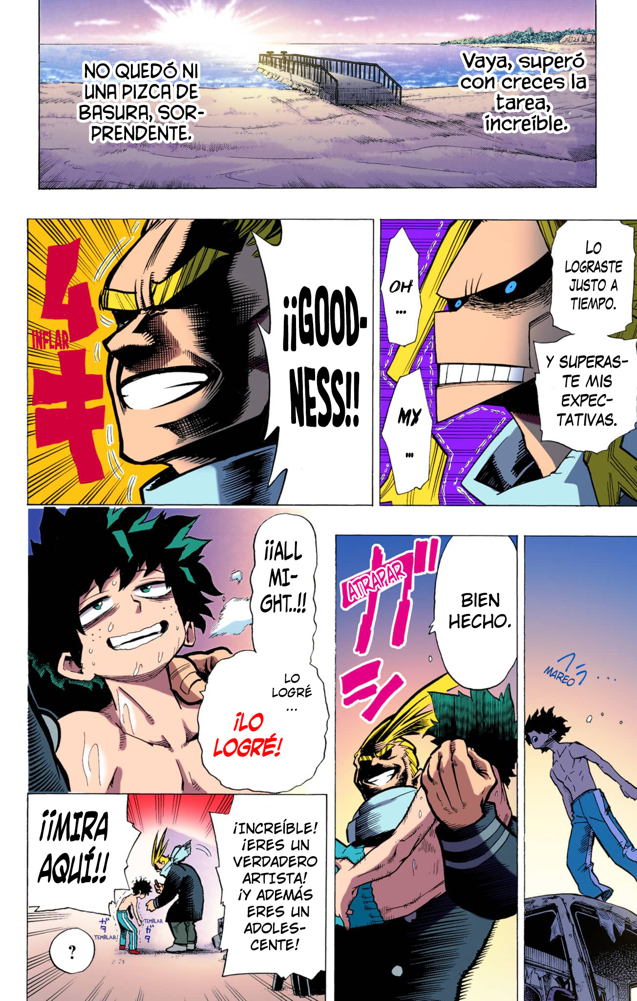 Boku no Hero Academia (Official Colored) Músculos rugientes 第24页