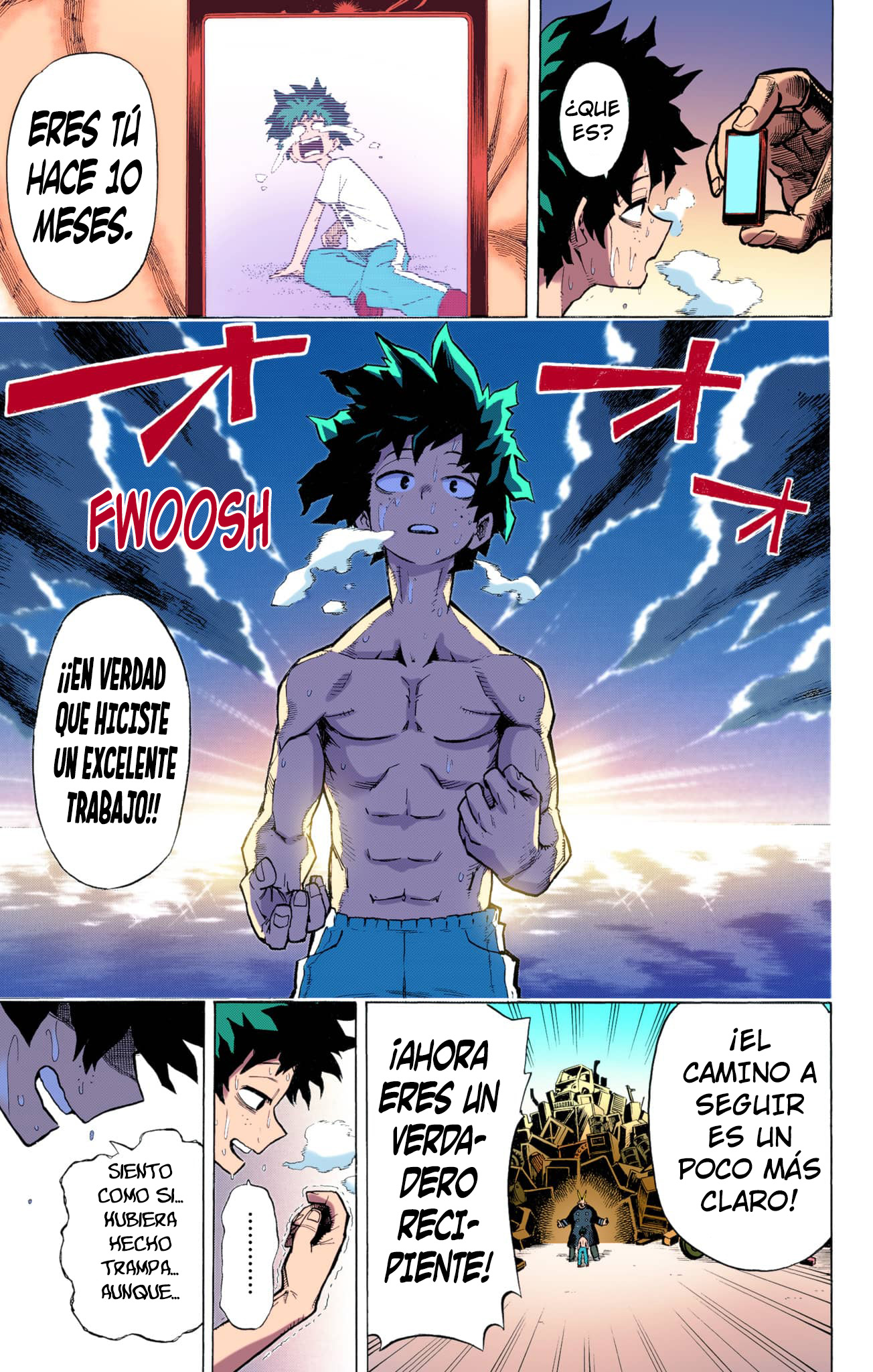 Boku no Hero Academia (Official Colored) Músculos rugientes 第25页