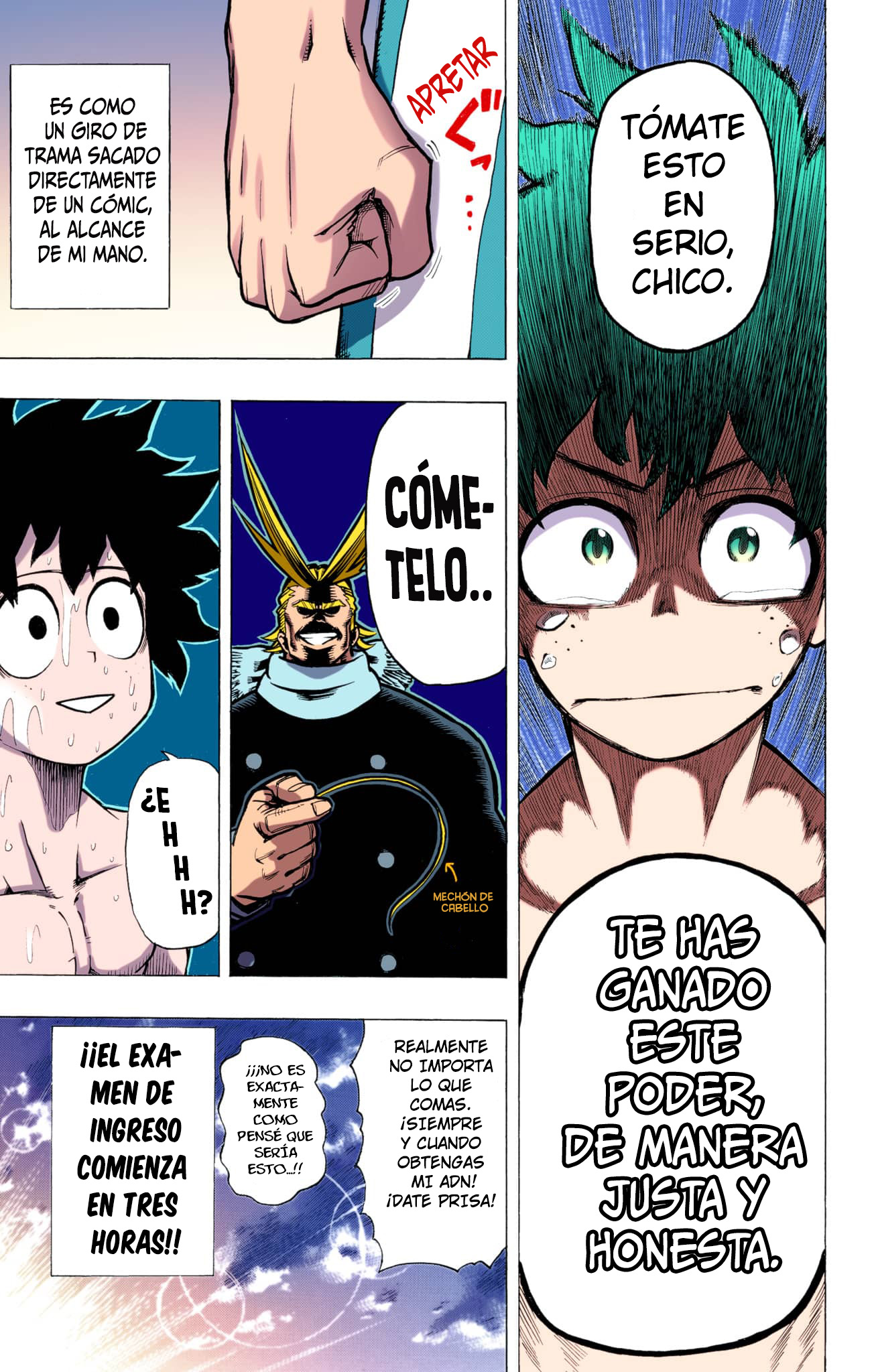 Boku no Hero Academia (Official Colored) Músculos rugientes 第27页