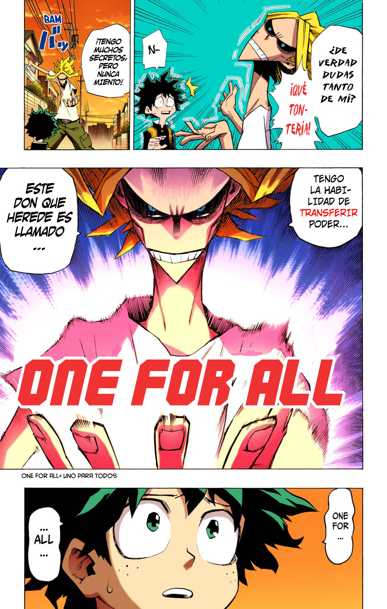 Boku no Hero Academia (Official Colored) Músculos rugientes 第9页