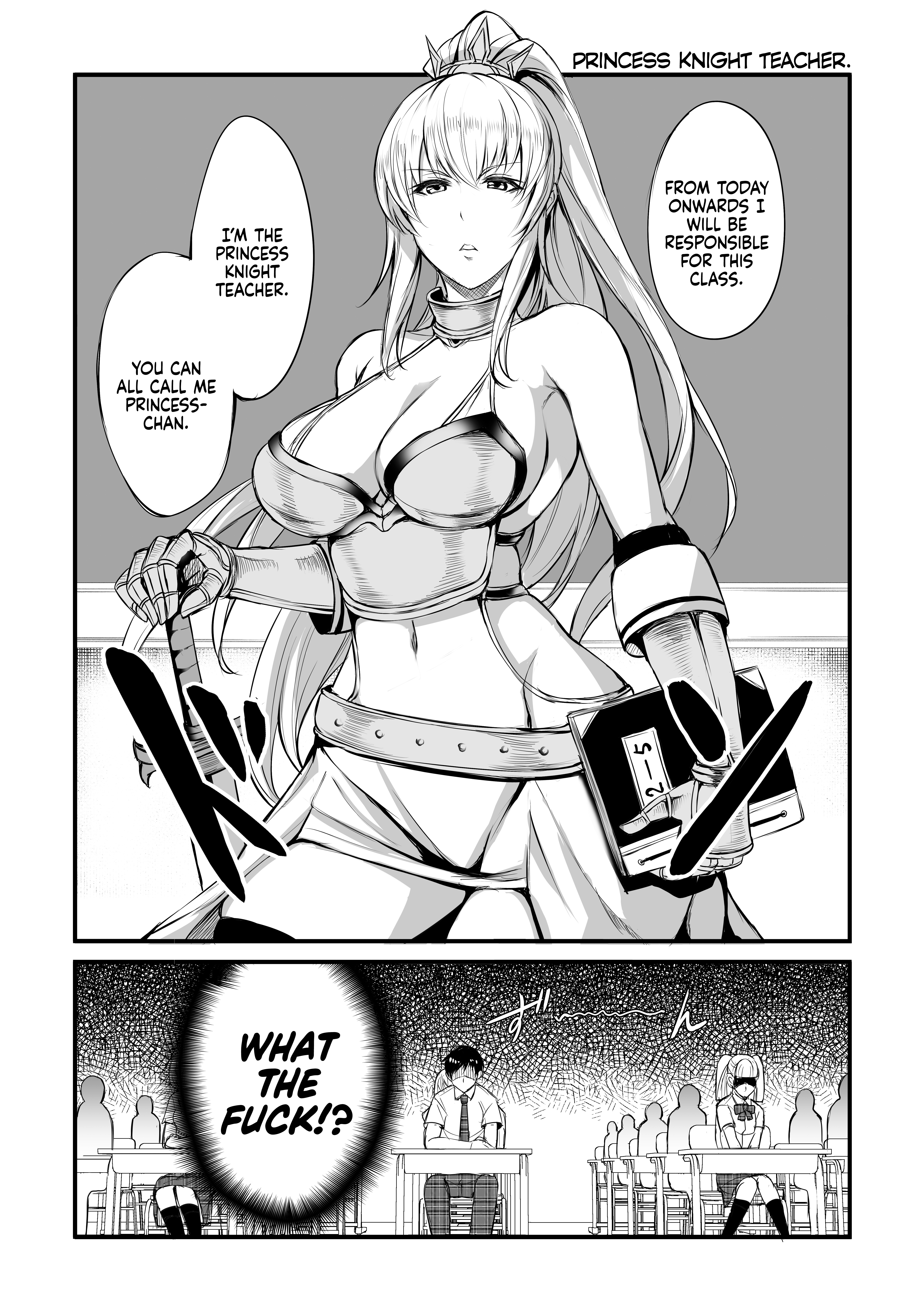 Zannen Desu ne. Hime Kishi-sensei 第2页