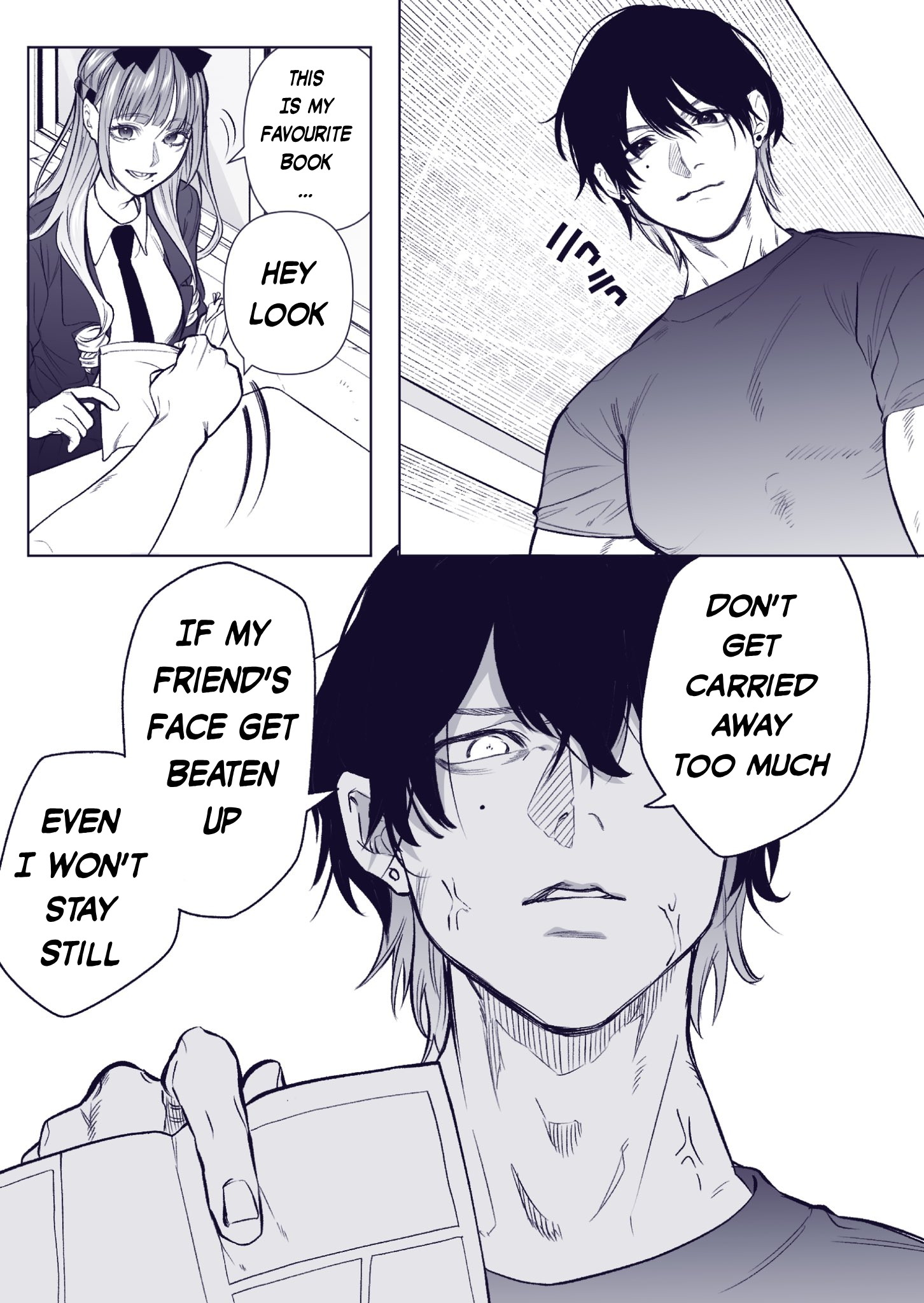 Yankee Koukou ni Ojousama (Pre-Serialization) Yankee VS. Young Lady 第3页