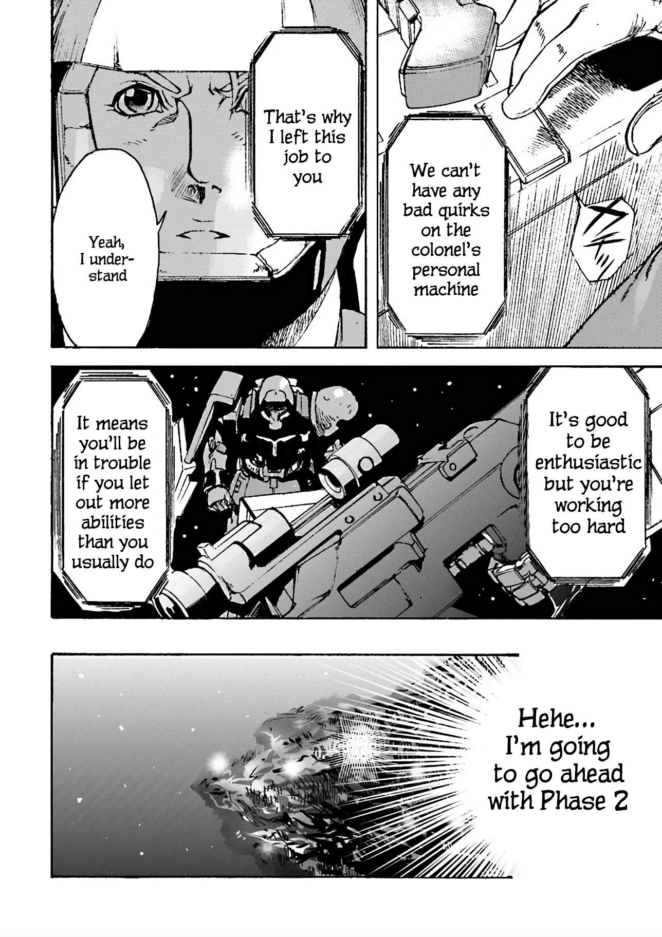 Mobile Suit Gundam UC MSV Wedge Episode 6: Dangerous Ore: Sinanju Stein 第14页