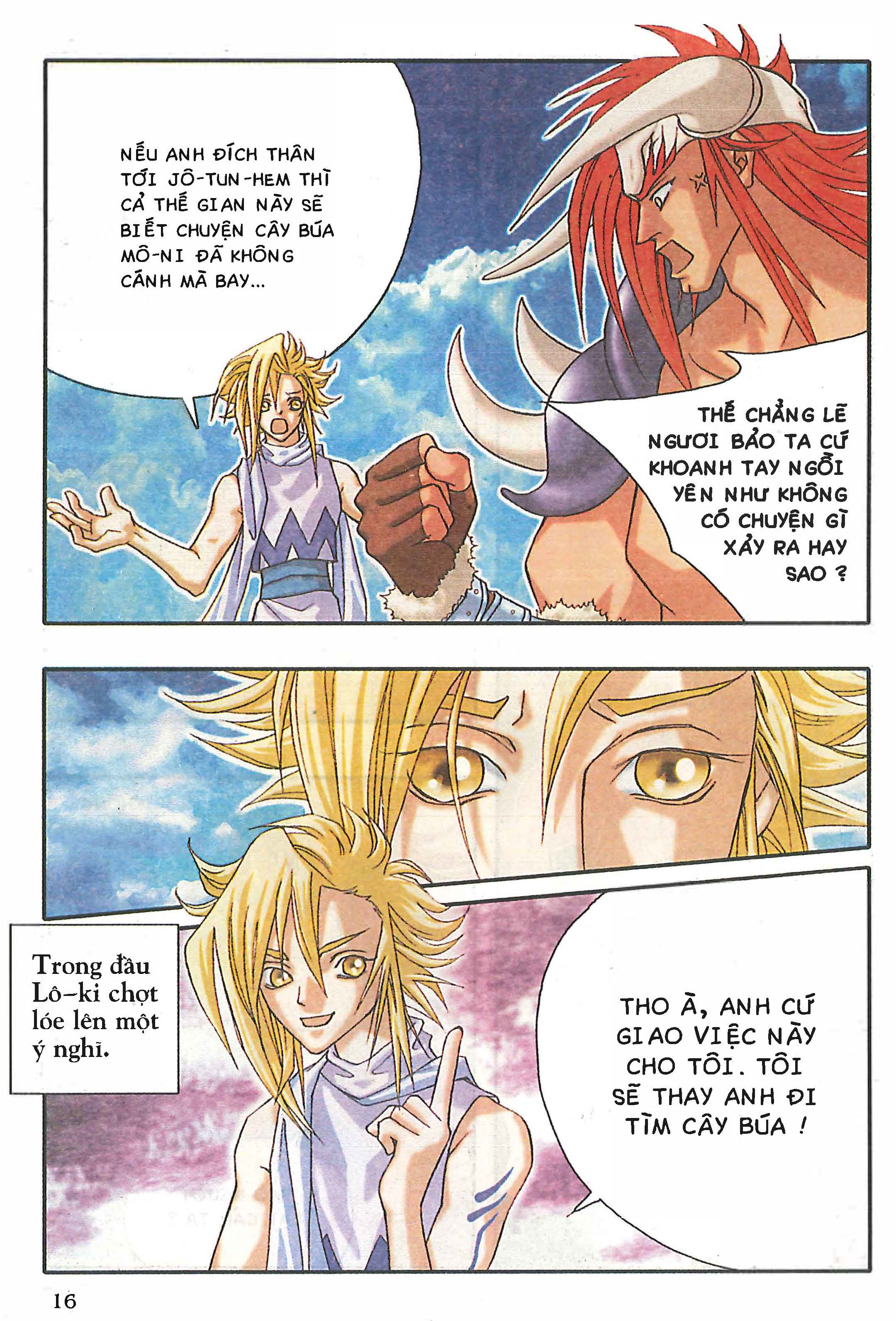 Norse Mythology in Comics Kim Đồng Booklet 10 第18页