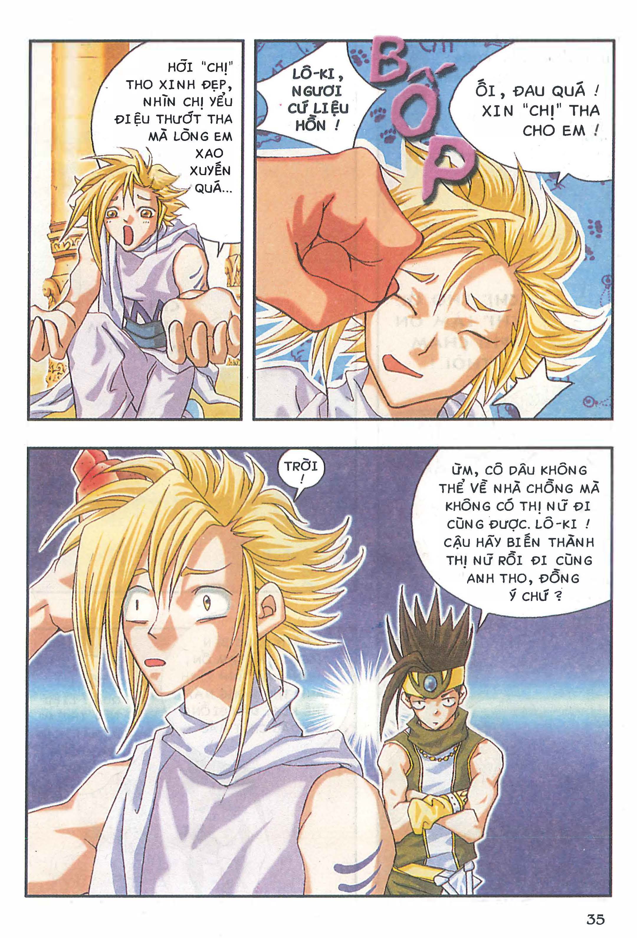 Norse Mythology in Comics Kim Đồng Booklet 10 第37页