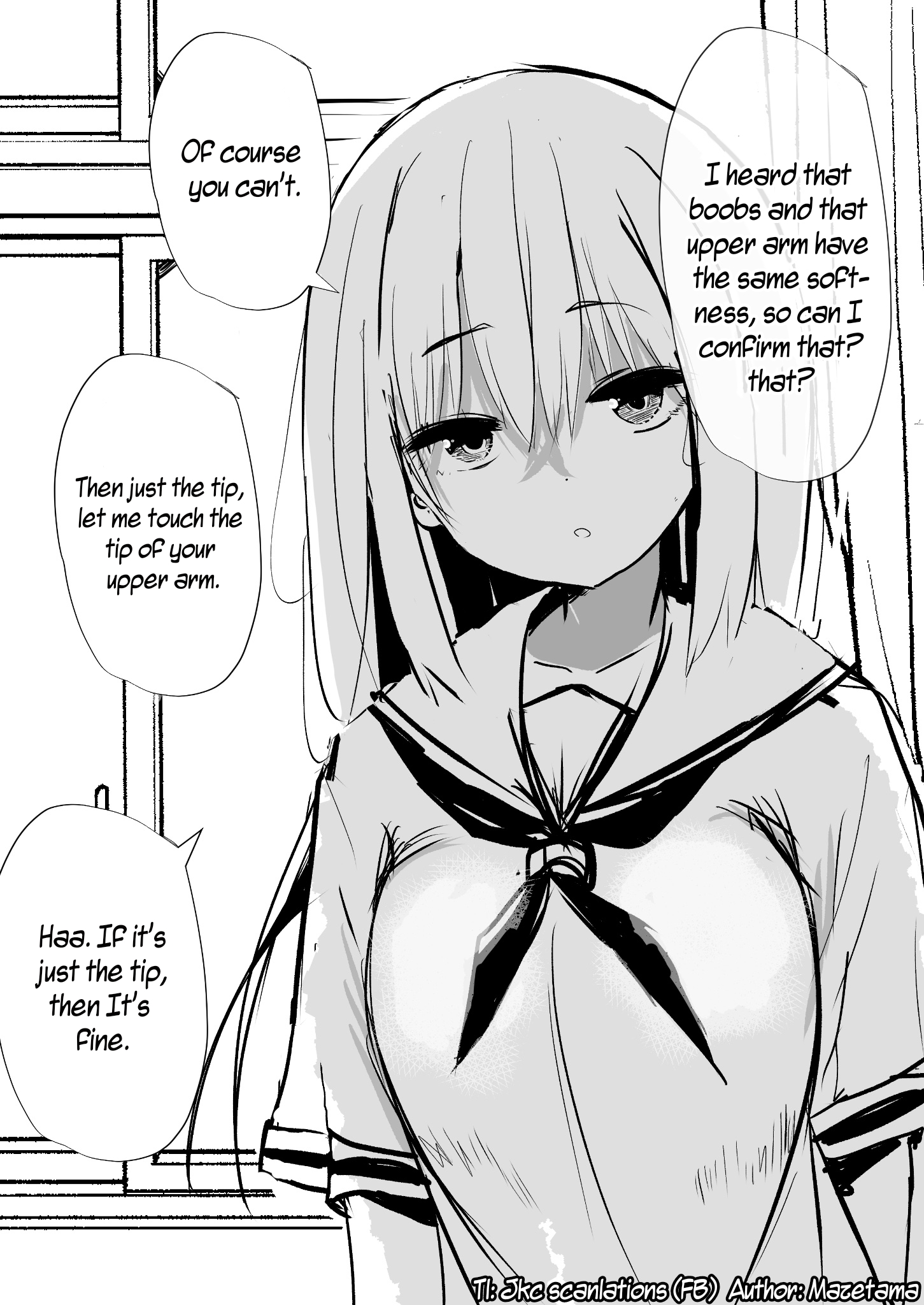 Oppai Momu Hoho Wakatta wa 第1页