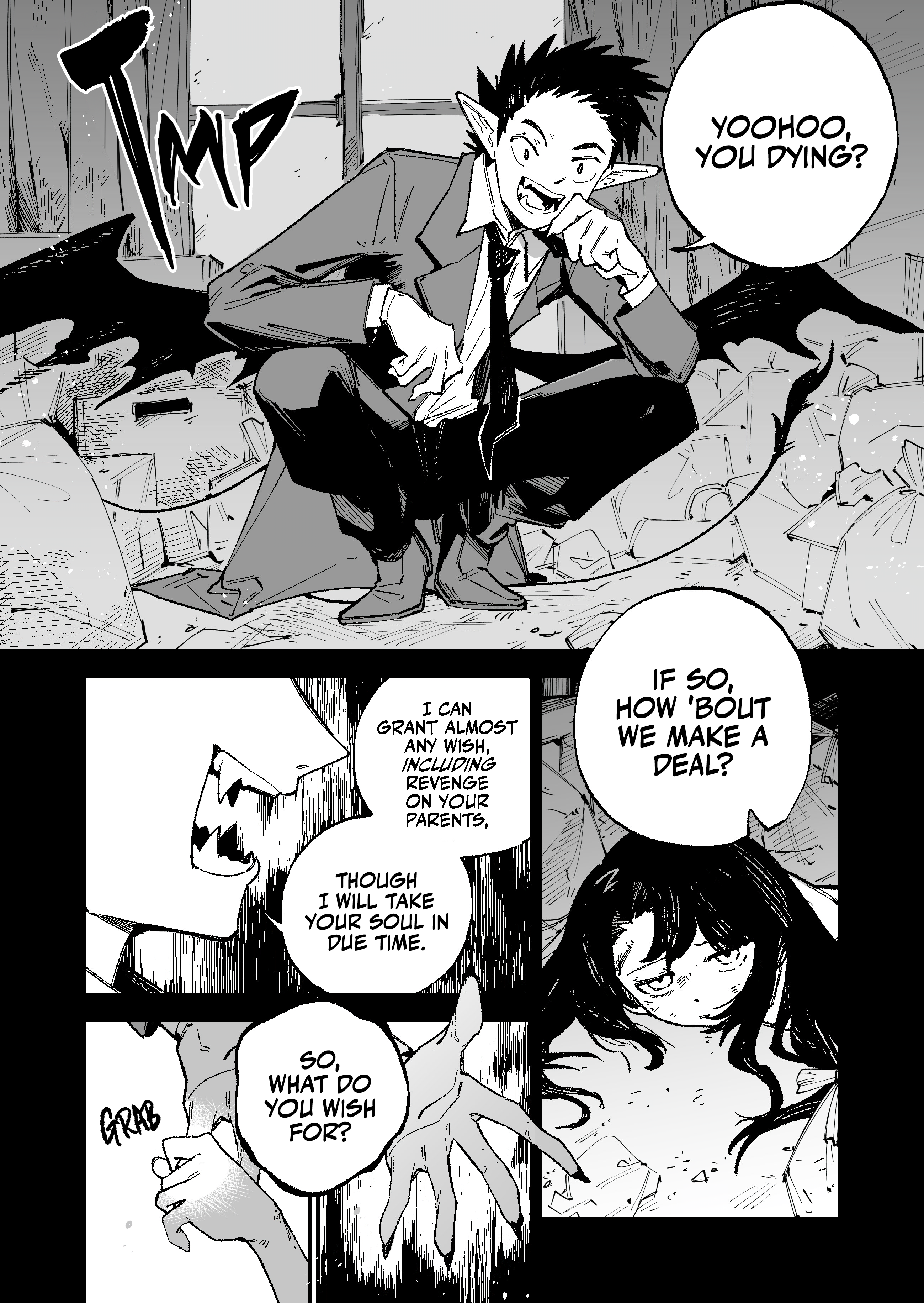 The Devil Grants a Girl's Last Wish 第1页
