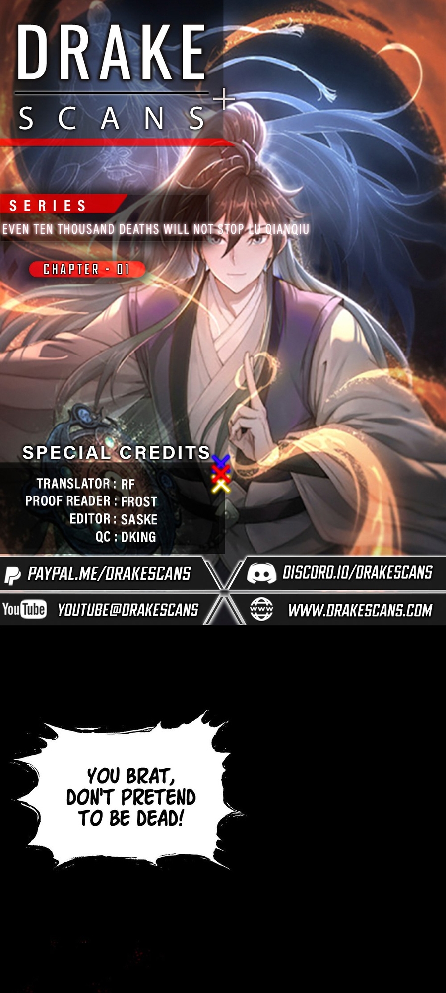 Even Ten Thousand Deaths Will Not Stop Lu Qianqiu 第1页