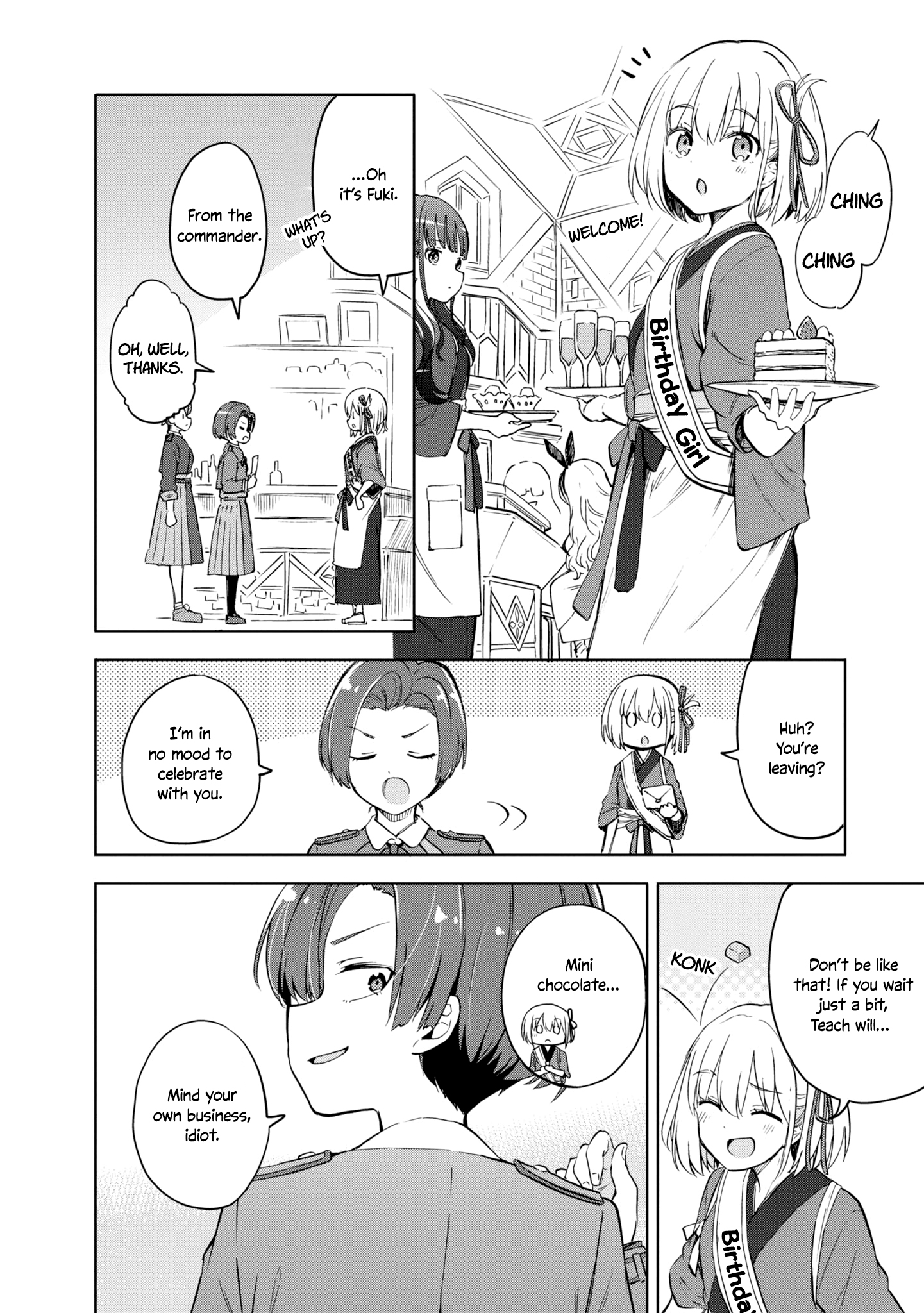 Lycoris Recoil Koushiki Comic Anthology: React Happy Birthday 第12页