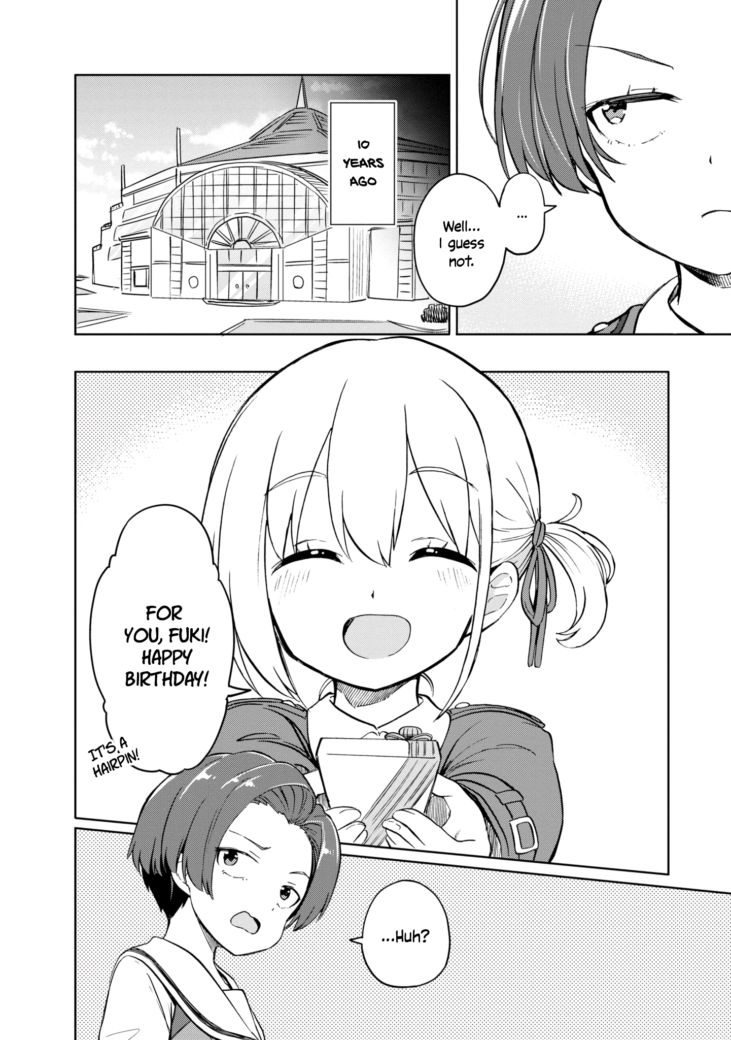 Lycoris Recoil Koushiki Comic Anthology: React Happy Birthday 第4页
