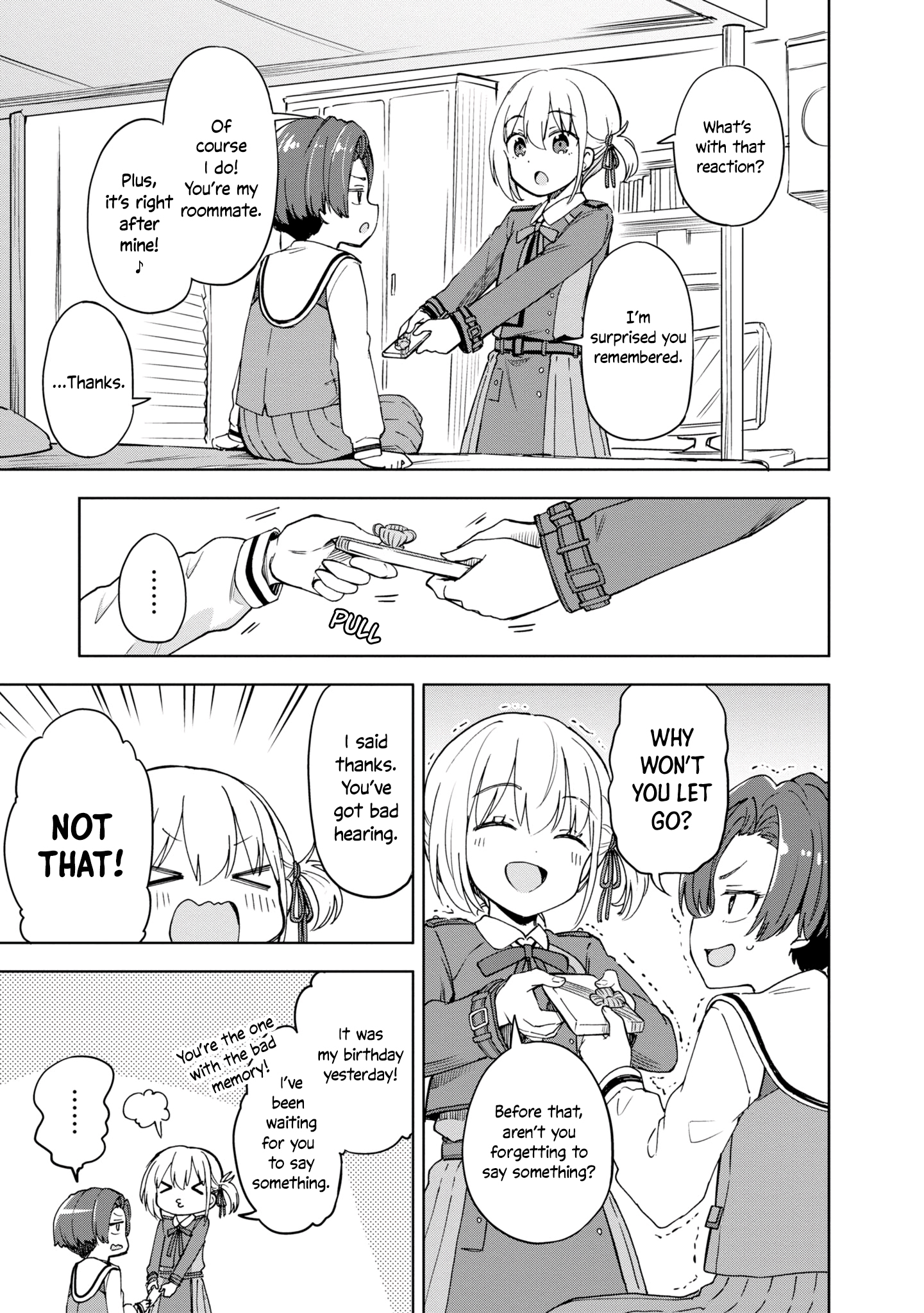 Lycoris Recoil Koushiki Comic Anthology: React Happy Birthday 第5页