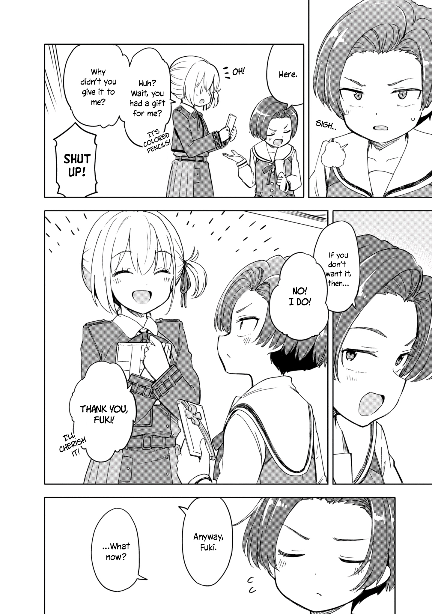 Lycoris Recoil Koushiki Comic Anthology: React Happy Birthday 第6页