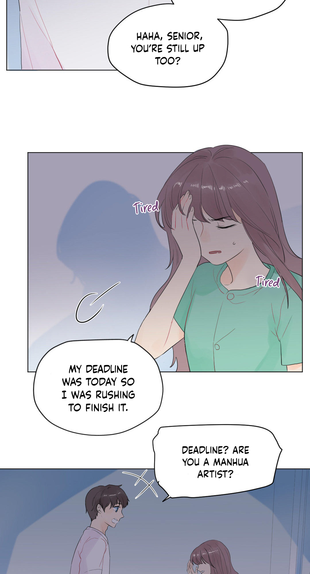 Senior, Don't Run Away A Slight Misunderstanding 第3页
