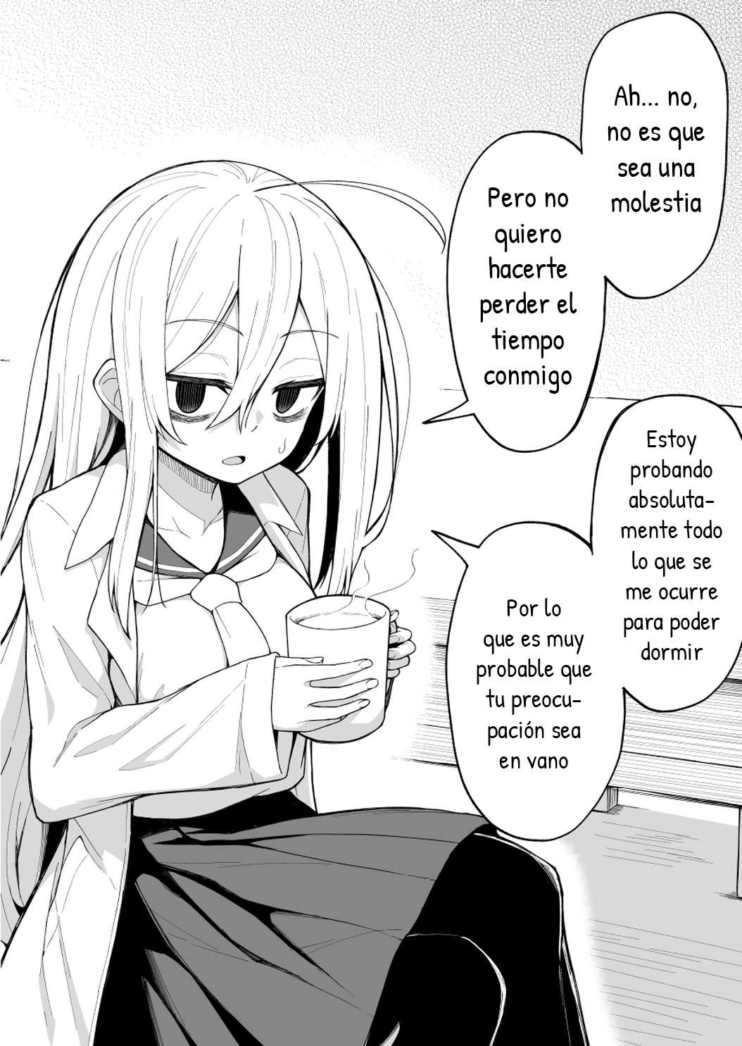 Hanashi ga Susumu Goto ni Me no Kuma ga Kieteiku Onnanoko Ch. 2 第2页