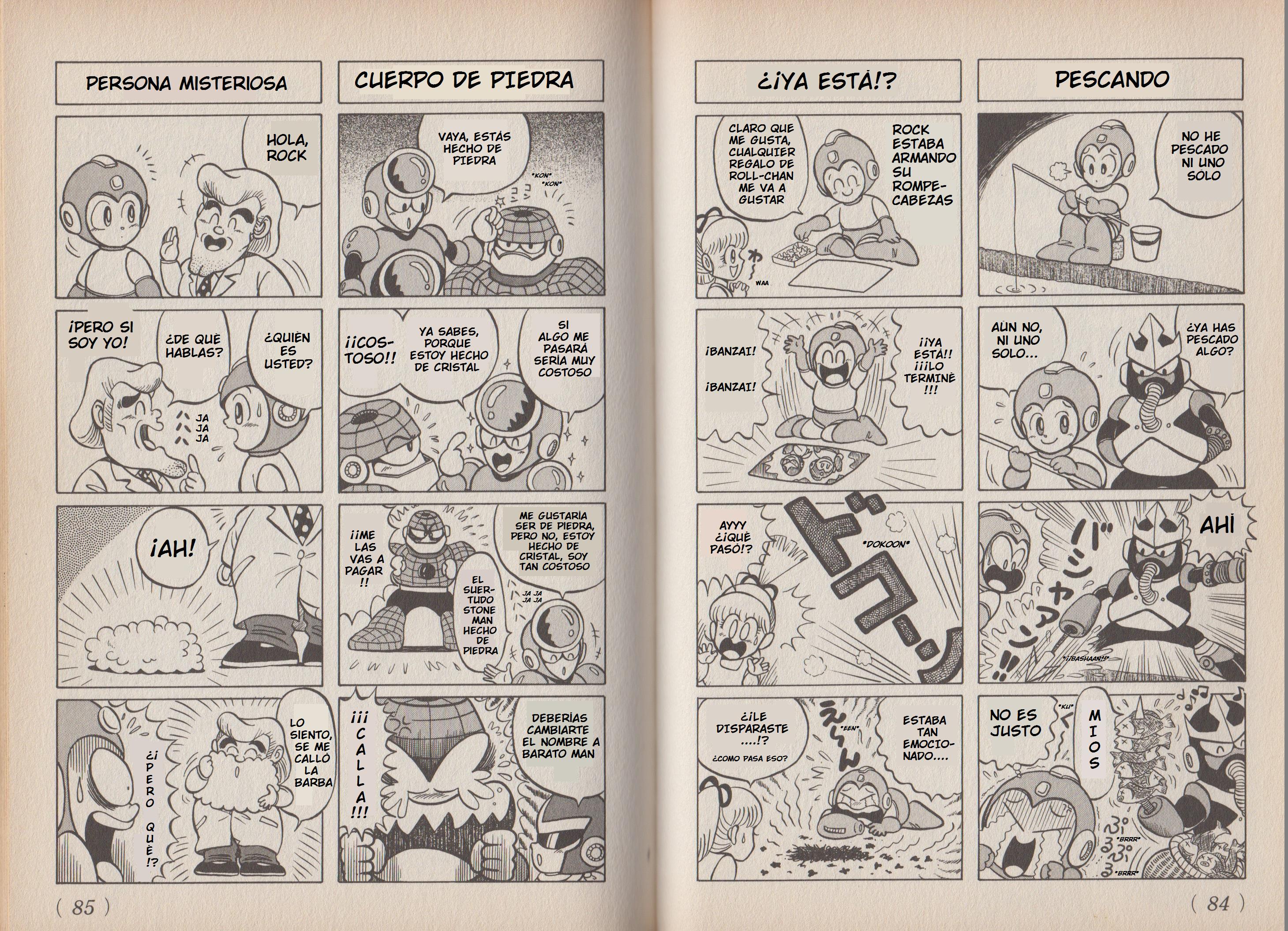 Mega Man 4Koma Great Parade Vol. 1 Ch. 3 第8页